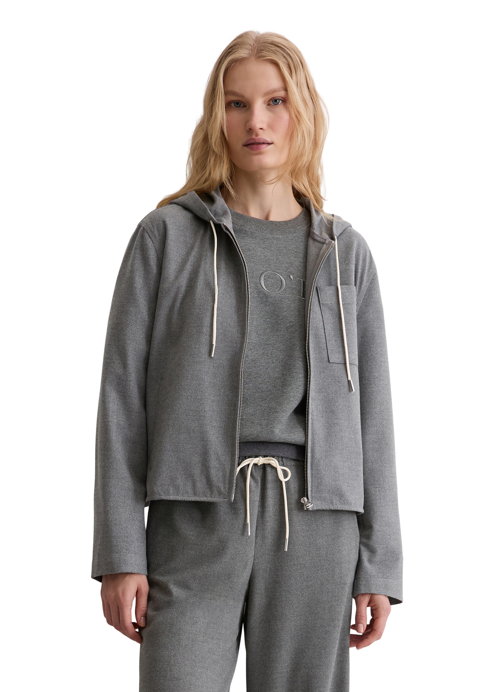 Marc OPolo Hemdjacke "aus recyceltem Polyester und Viskose" günstig online kaufen