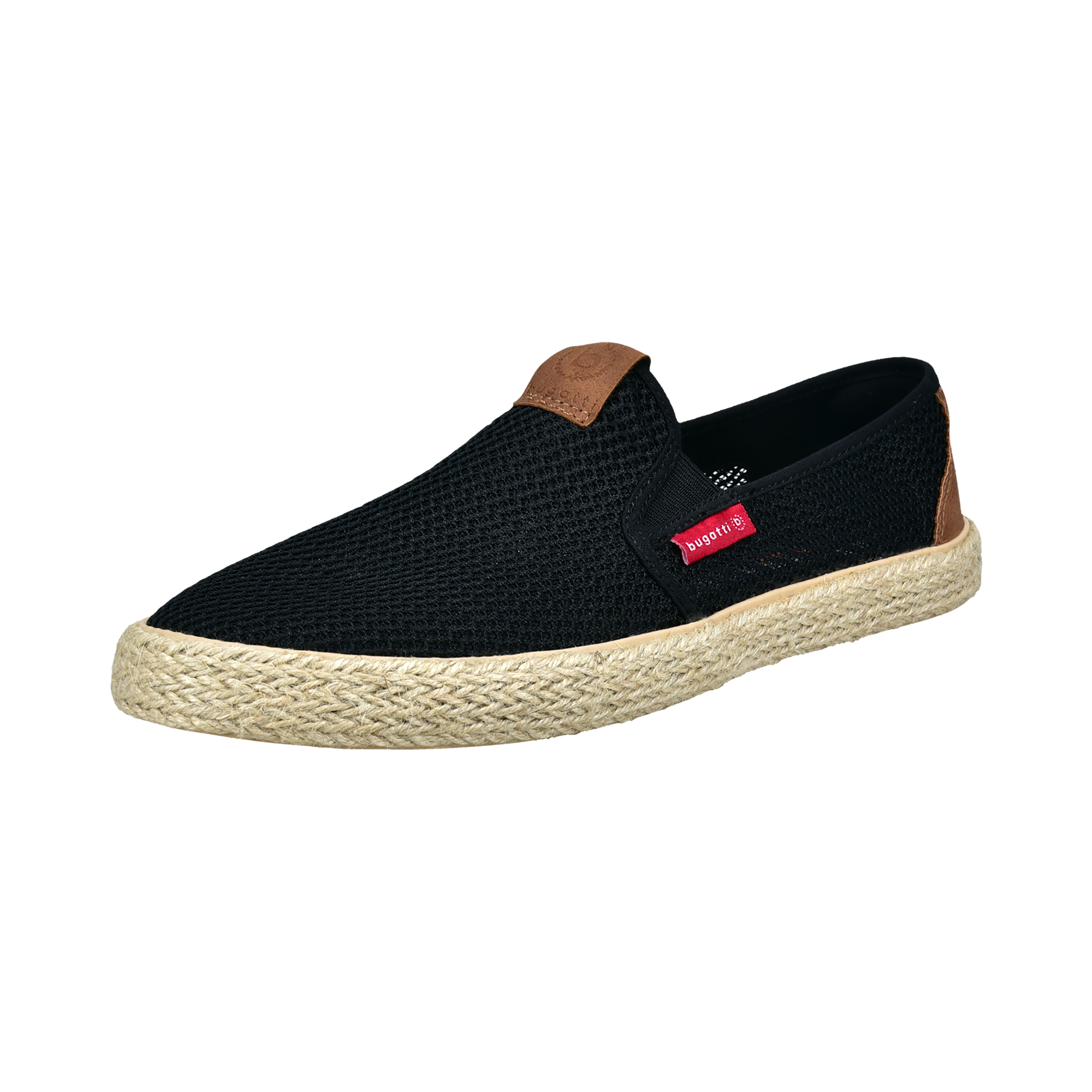 bugatti Espadrille Slipper, Schlupfschuh, Sommerschuh mit Kontrastdetails günstig online kaufen