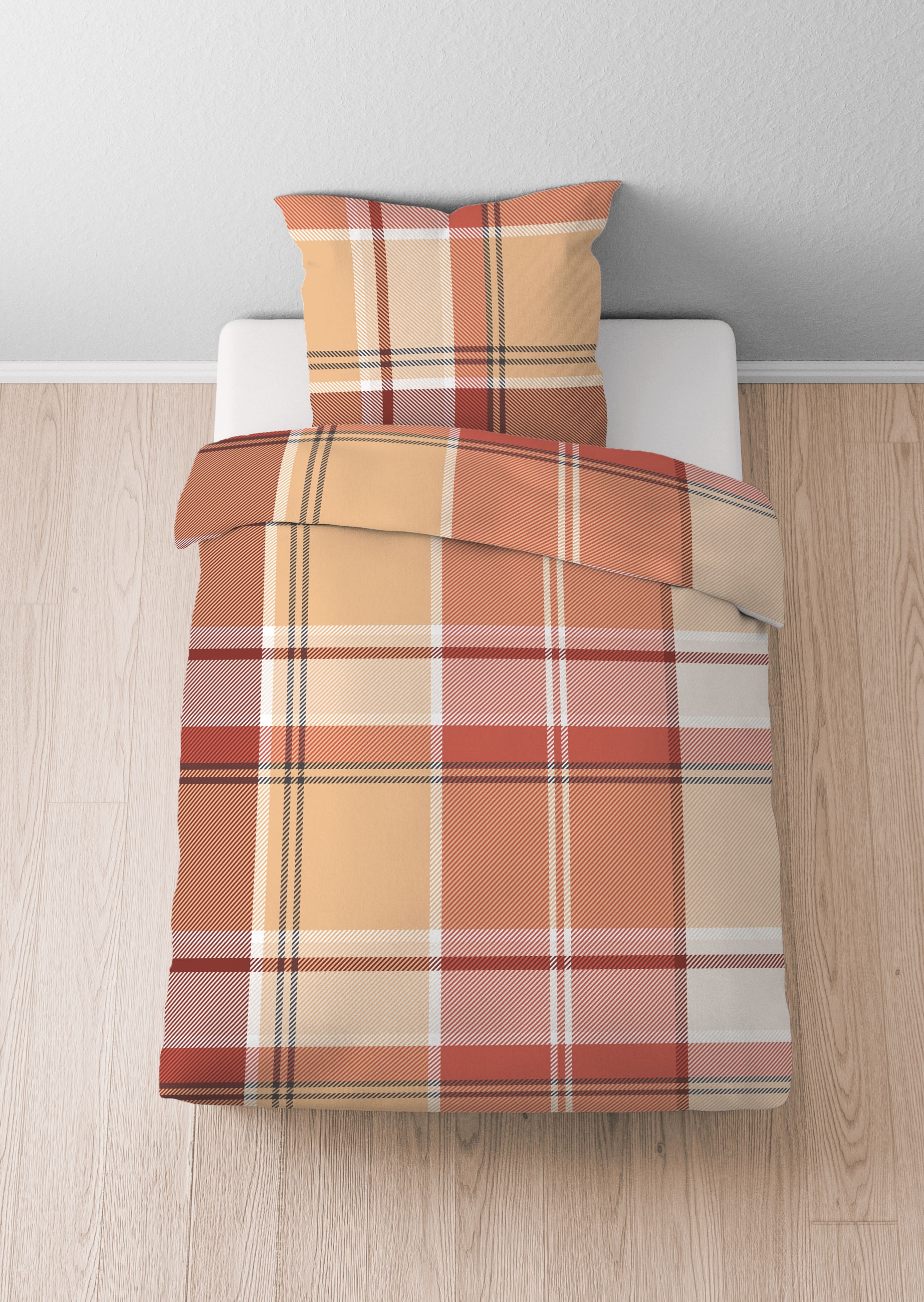 Castell - Markenbettwäsche Bettwäsche "0351123" 2 Stk. tlg. Poly-Cotton, wo günstig online kaufen