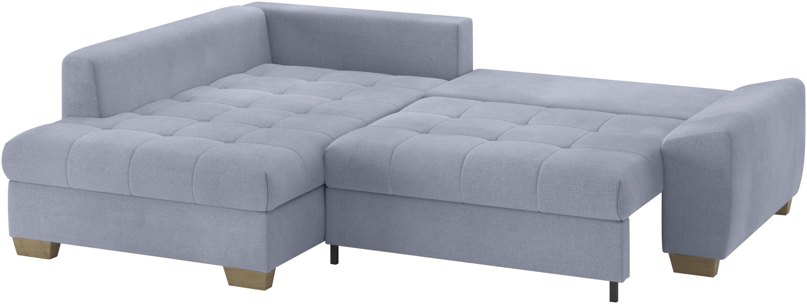 Thumbnail - Mr. Couch Ecksofa "Nikita II, L-Form" Wahlweise mit Bettfunktion, Bettkasten & RGB-LED-Beleuchtung