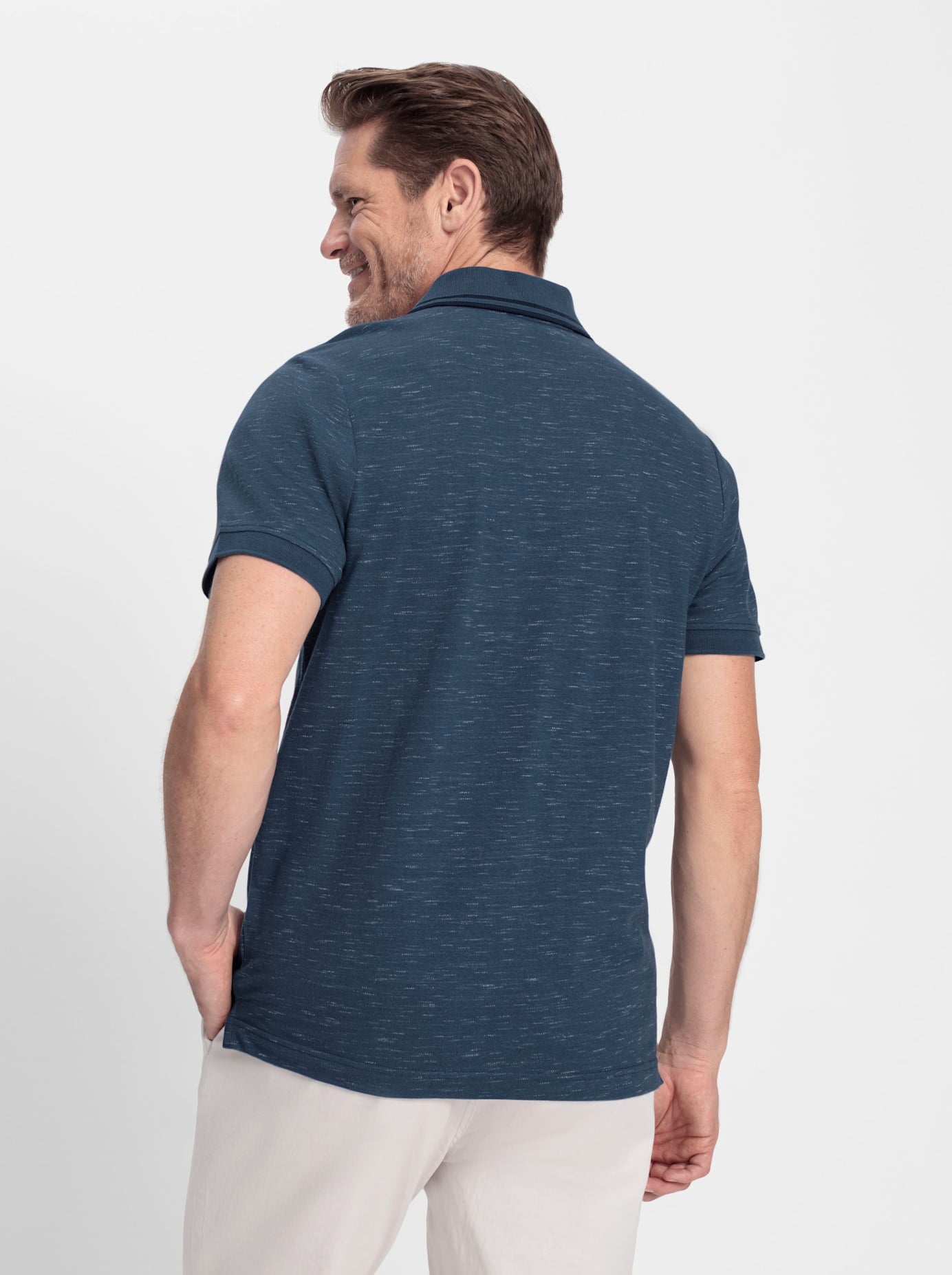 Marco Donati Kurzarmshirt »Kurzarm-Poloshirt«, (1 tlg.)
