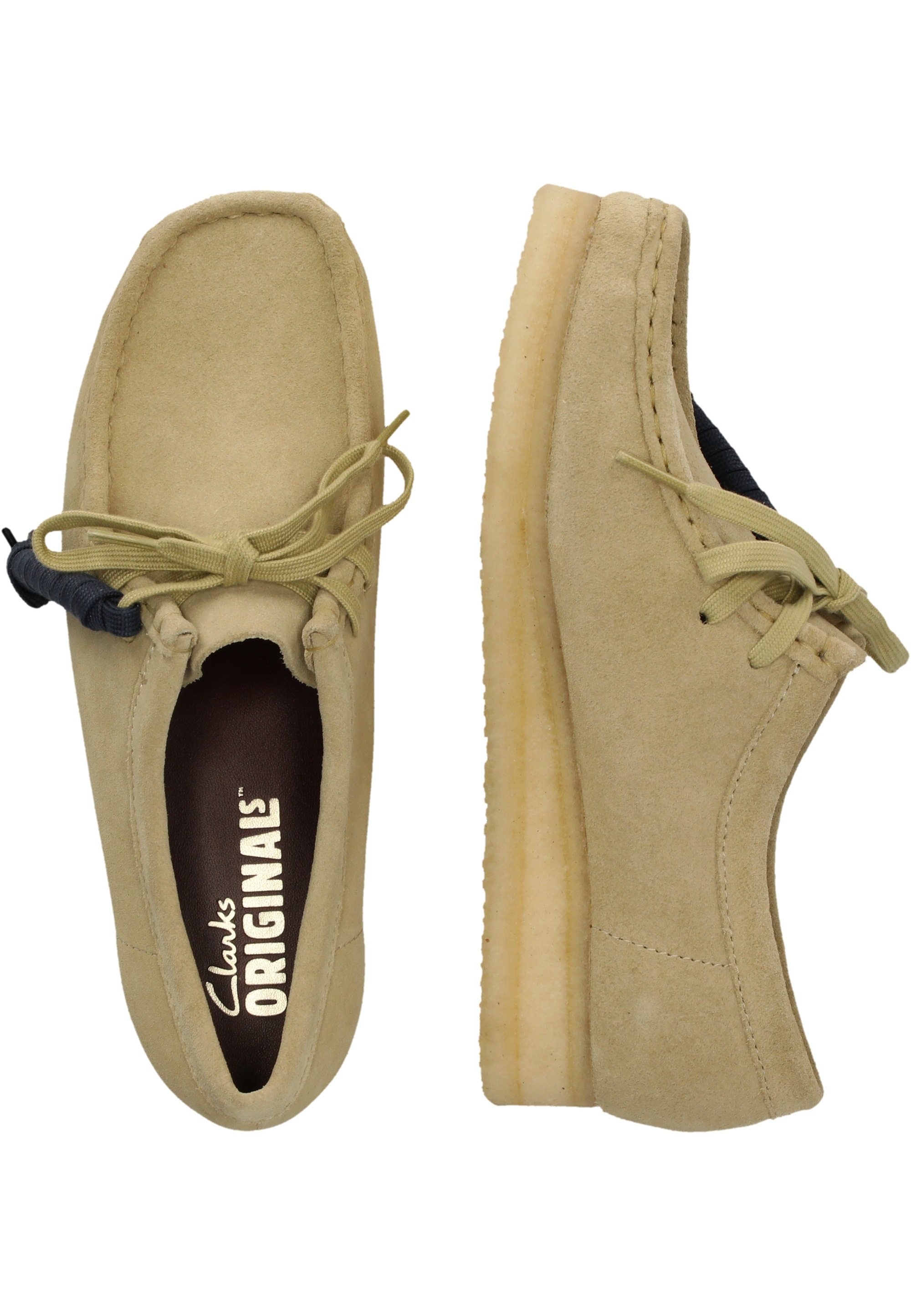 Clarks Mokassin »Wallabee«  mit Krepp-Laufsohle