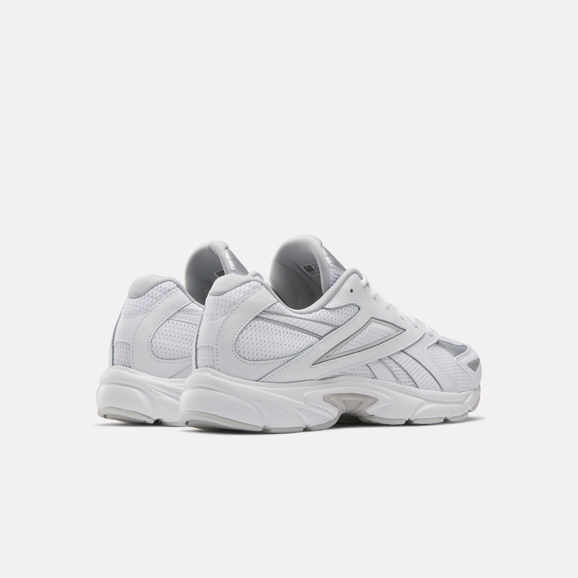 Sneaker REEBOK CLASSIC "REEBOK ROAD PRIME", Damen, Gr. 41, weiß, mist grau, chrome, Synthetik, Textil, Schuhe Sneaker 3