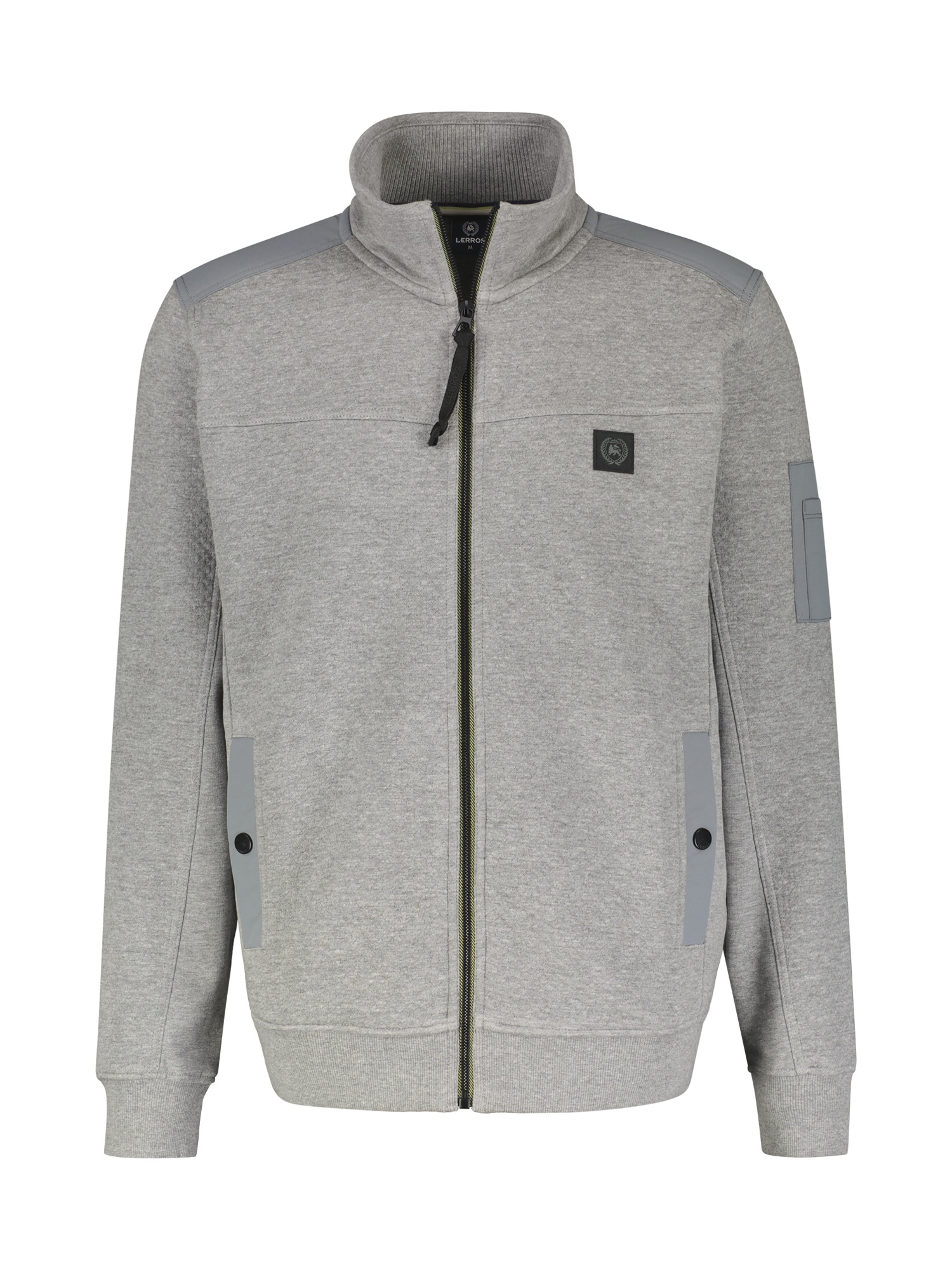 LERROS Sweatjacke "LERROS Sweatjacke in Struktur-Mix-Qualität" günstig online kaufen