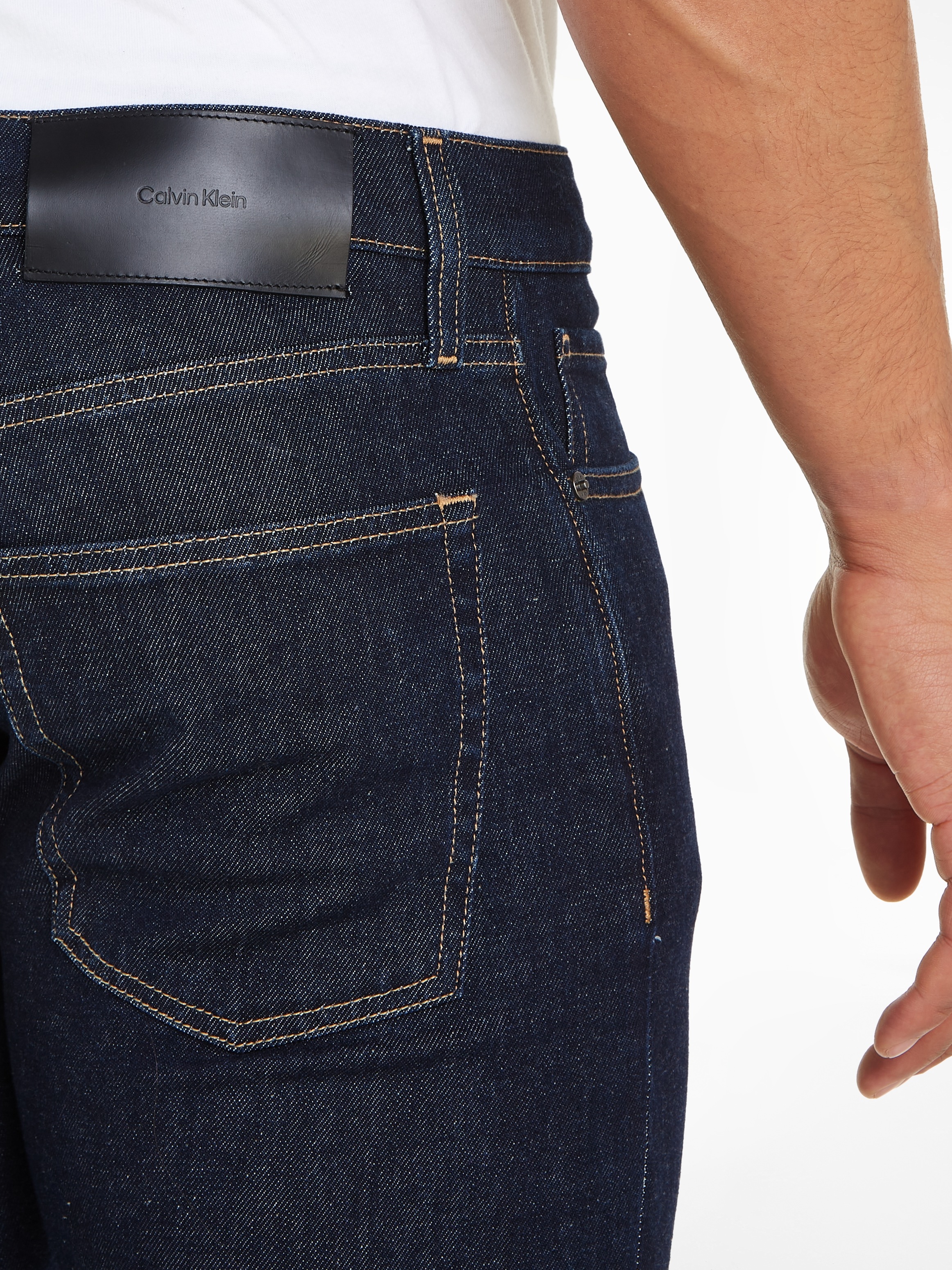 Calvin Klein Slim-fit-Jeans »SLIM FIT RINSE BLACK«, im 5-Pocket-Style