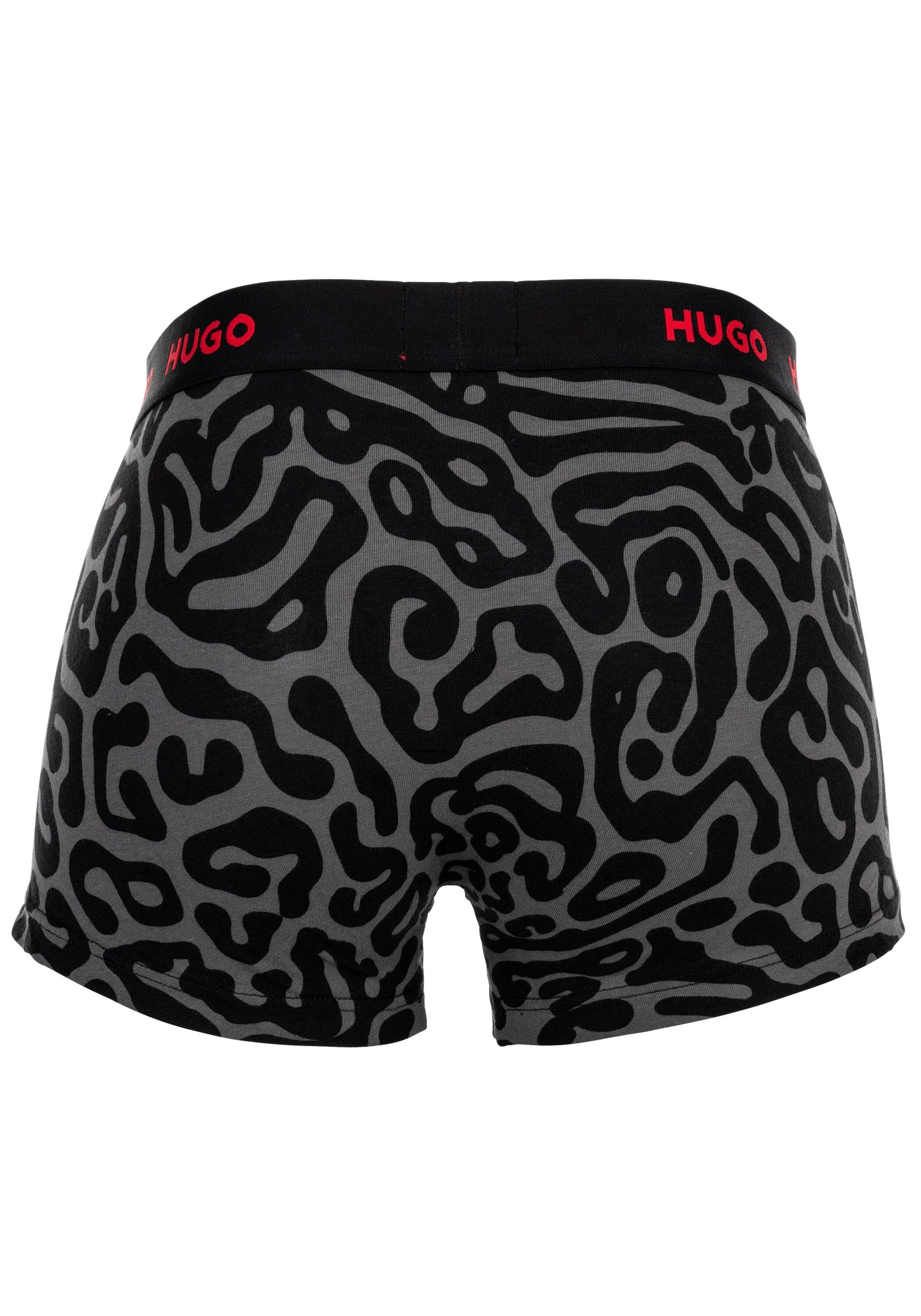 HUGO Boxershorts »Boxershort TRUNK TRIPLET DESIGN 3er Pack«