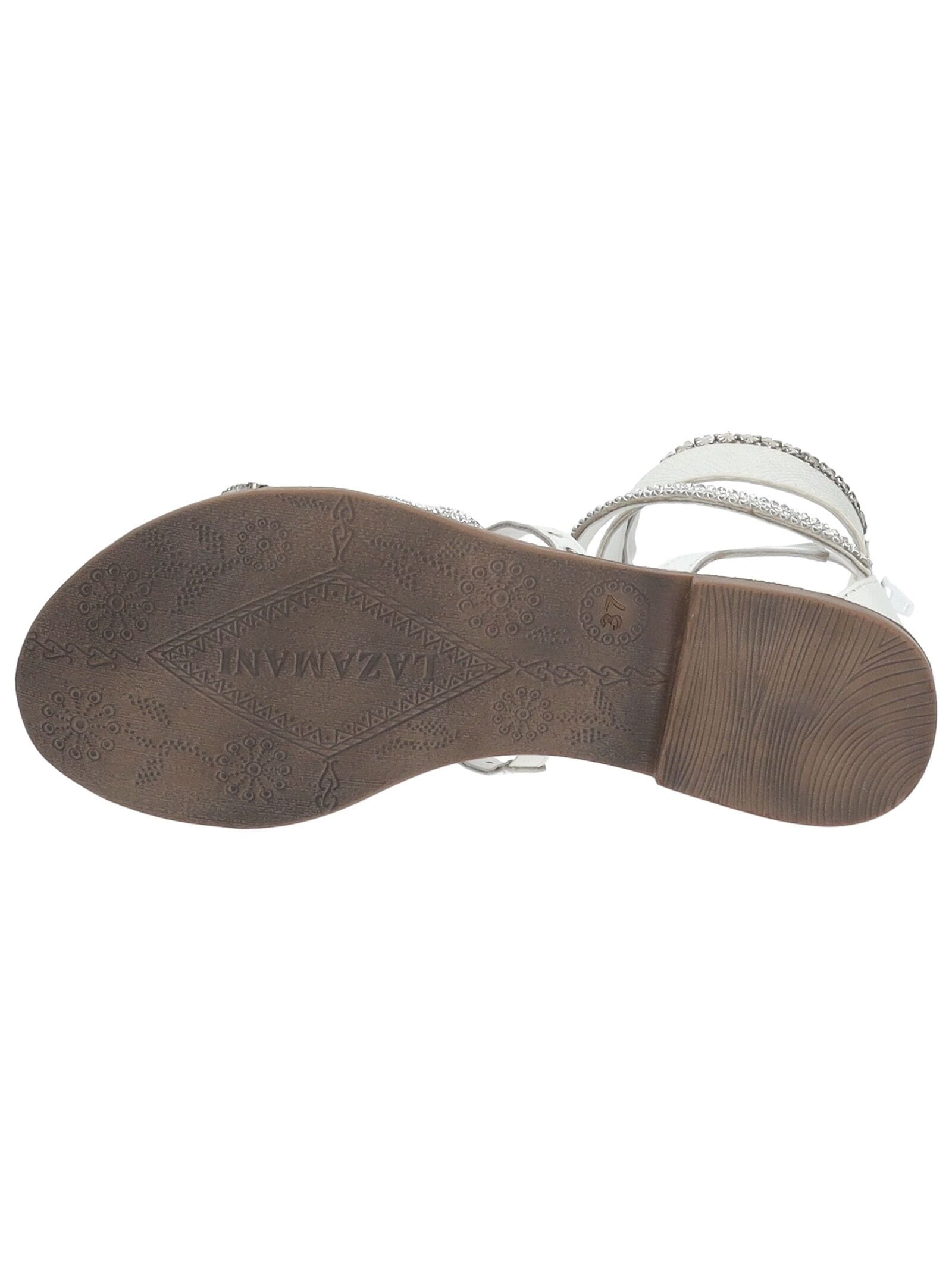 Lazamani Schaftsandalette »Lazamani Sandalen Leder/Textil«