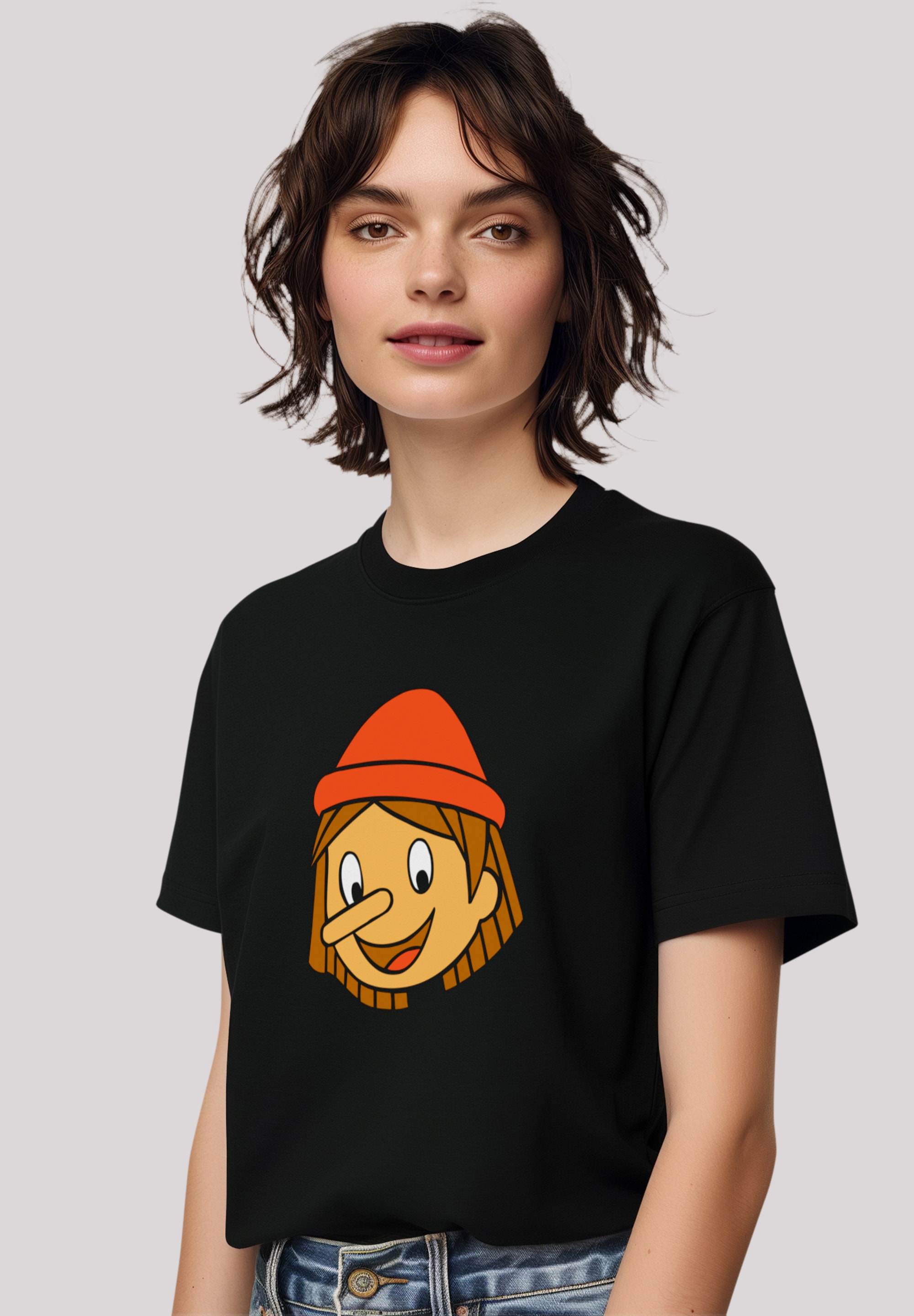 T-Shirt »Pinocchio LOGO«, Premium Qualität, Zeichentrick, TV Serie