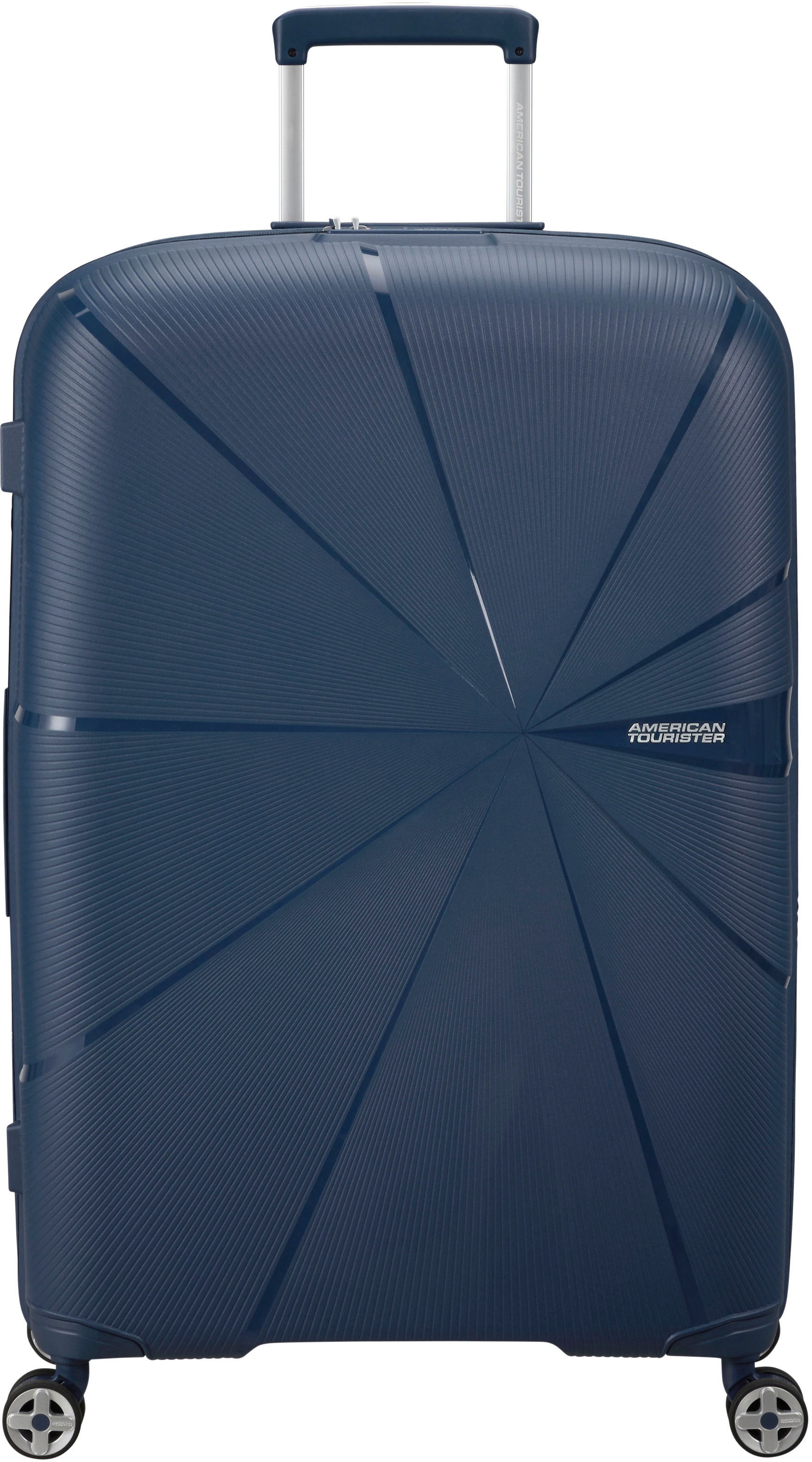 American Tourister "STARVIBE, in verschiedenen Farben und Größen" 100 l 4 Rollen Handgepäck-Koffer Reisegepäck Koffer TSA-Zahlenschloss