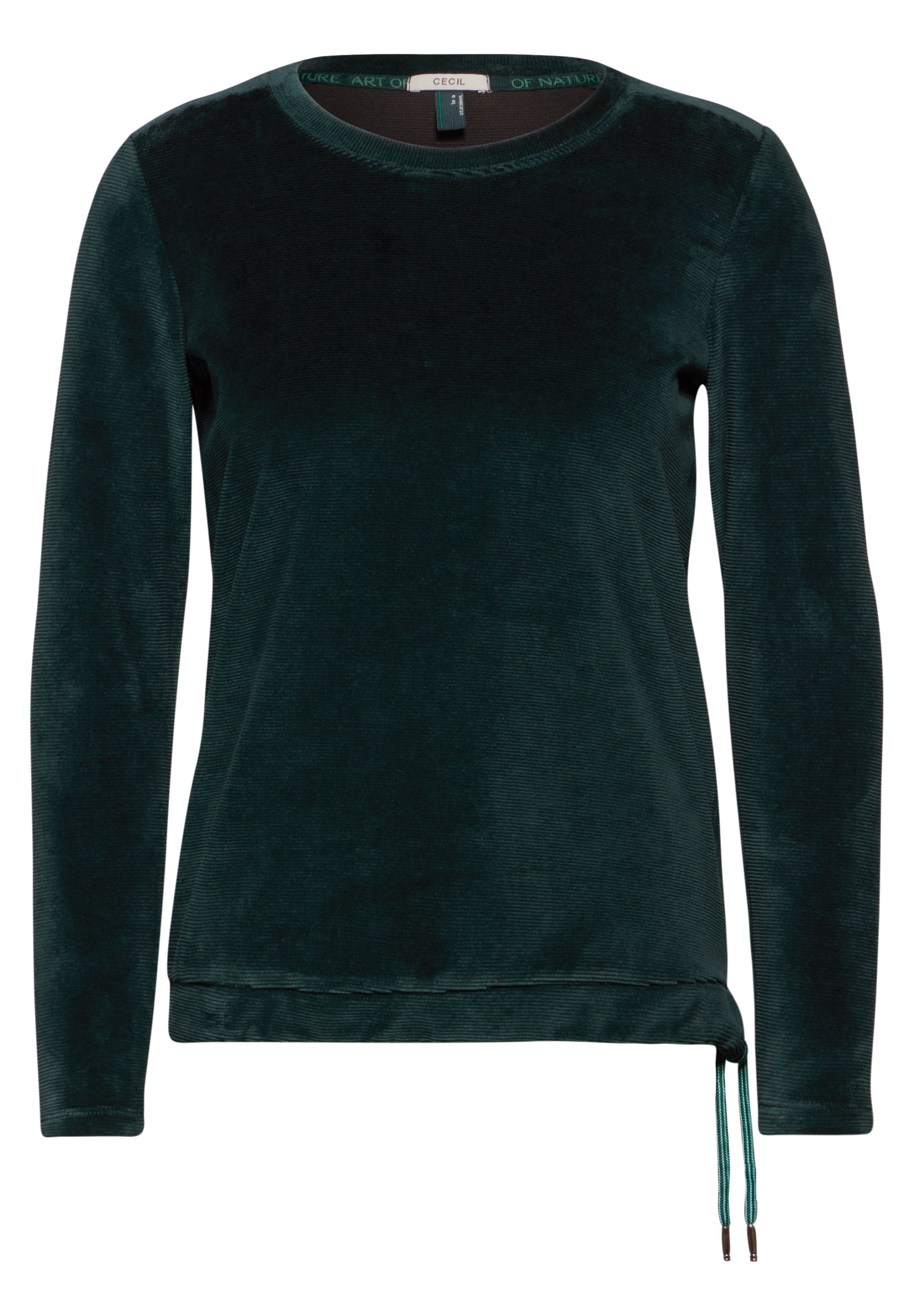 Cecil Langarmshirt, mit Tunnelzug am Saum