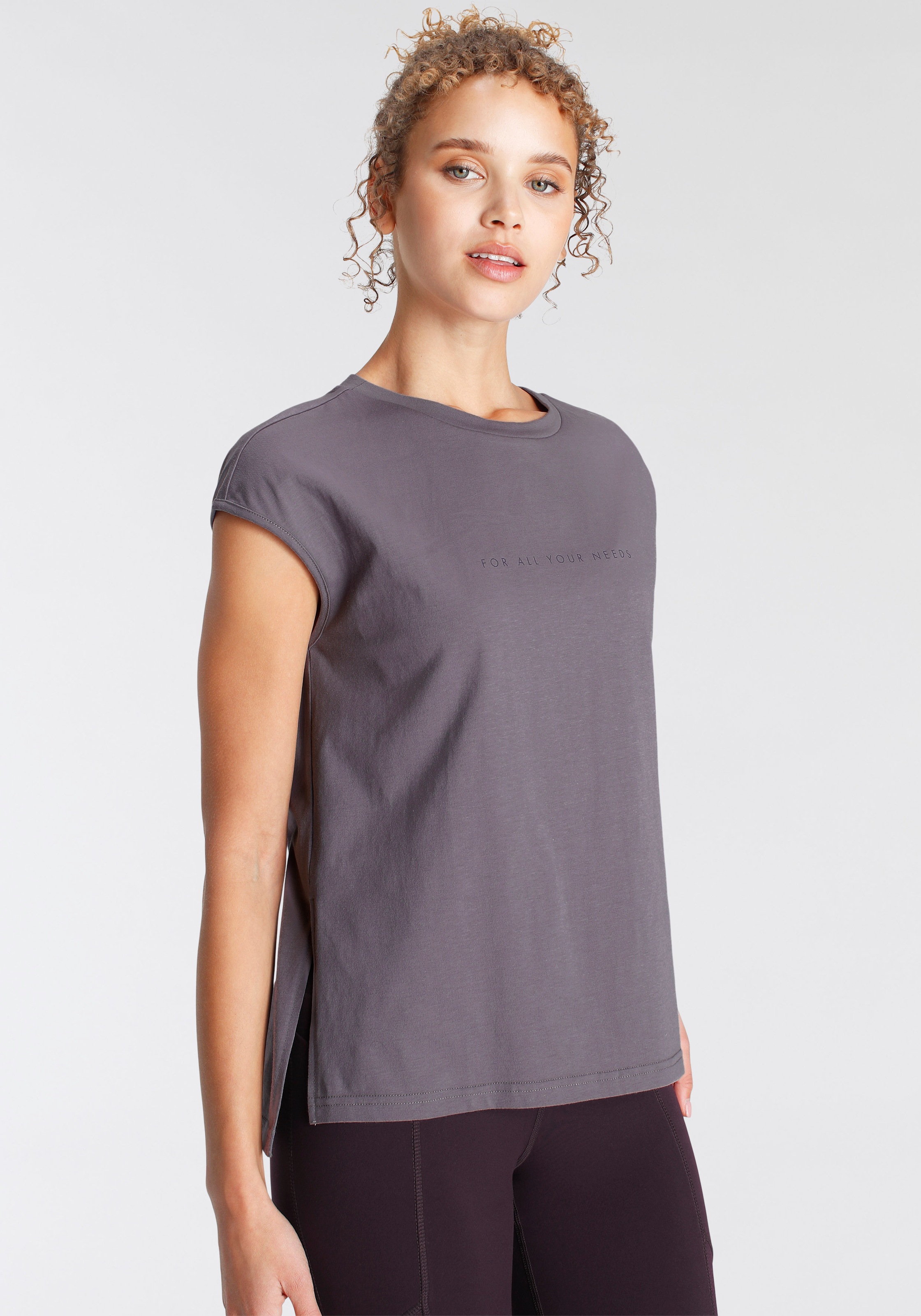 FAYN SPORTS T-Shirt »Slit Tee«, aus weicher Baumwolle kaufen