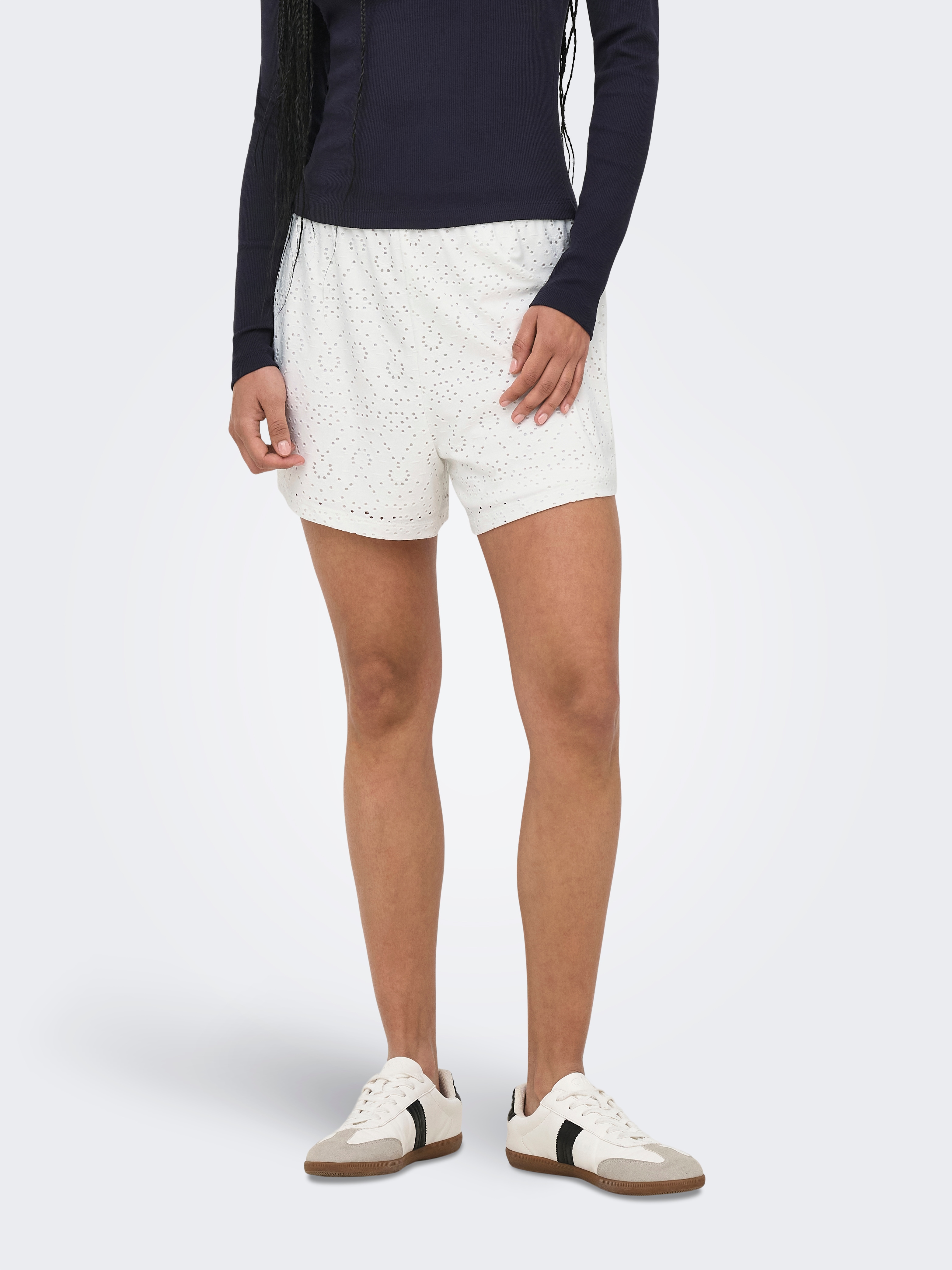 ONLY Shorts "ONLSMILLA LOOSE SHORTS JRS" Materialmix, loose fit