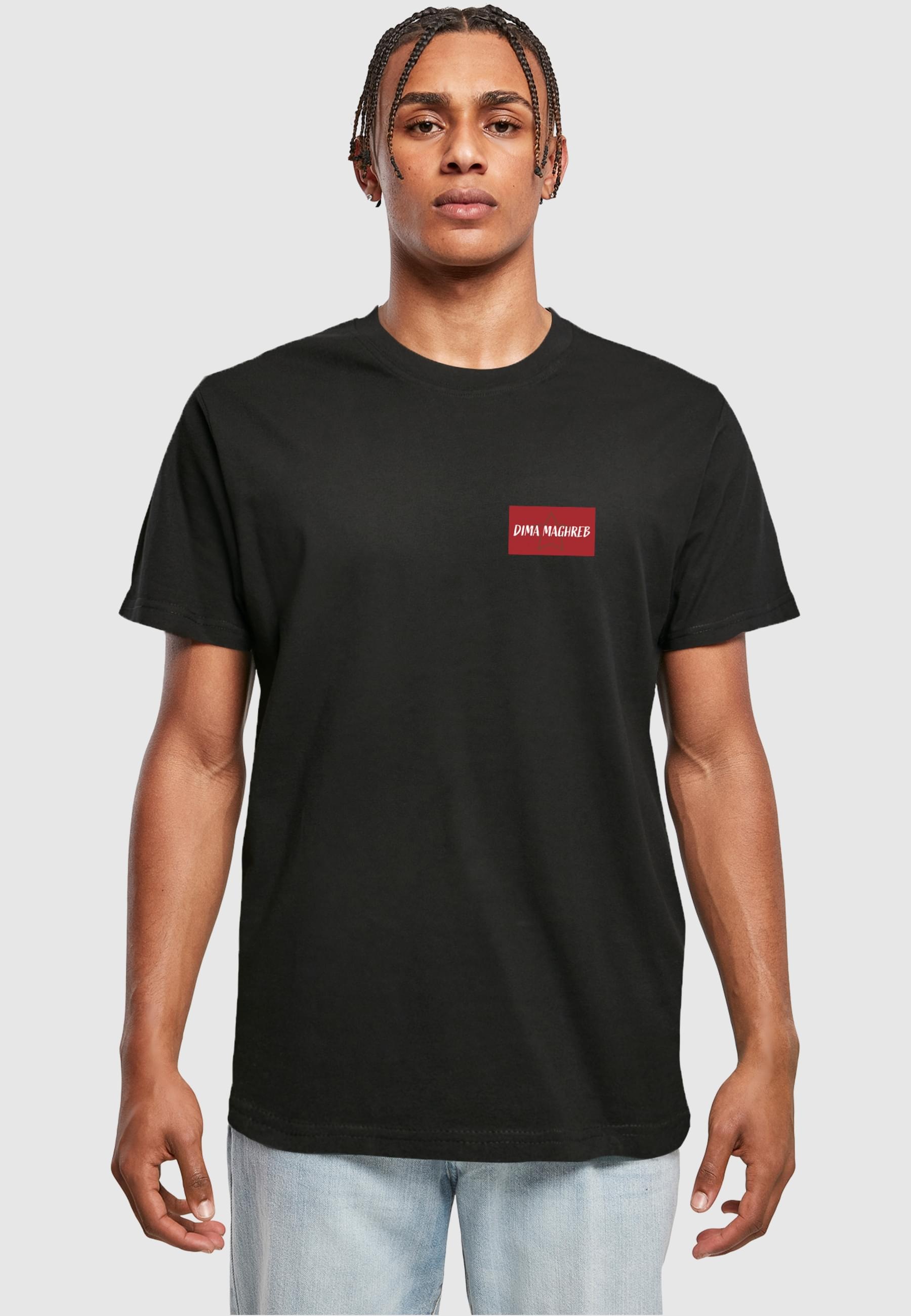 Merchcode T-Shirt »Merchcode Herren Marocco Dima Maghreb T-Shirt Round Neck«, (1 tlg.)