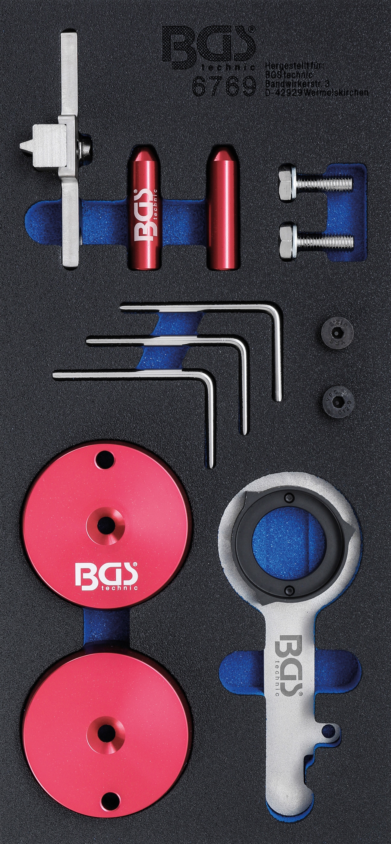 BAUR »Werkstattwageneinlage Motor-Einstellwerkzeug«, | bestellen 1/3: 2.0TDCi Werkzeugset EcoBlue für BGS Ford