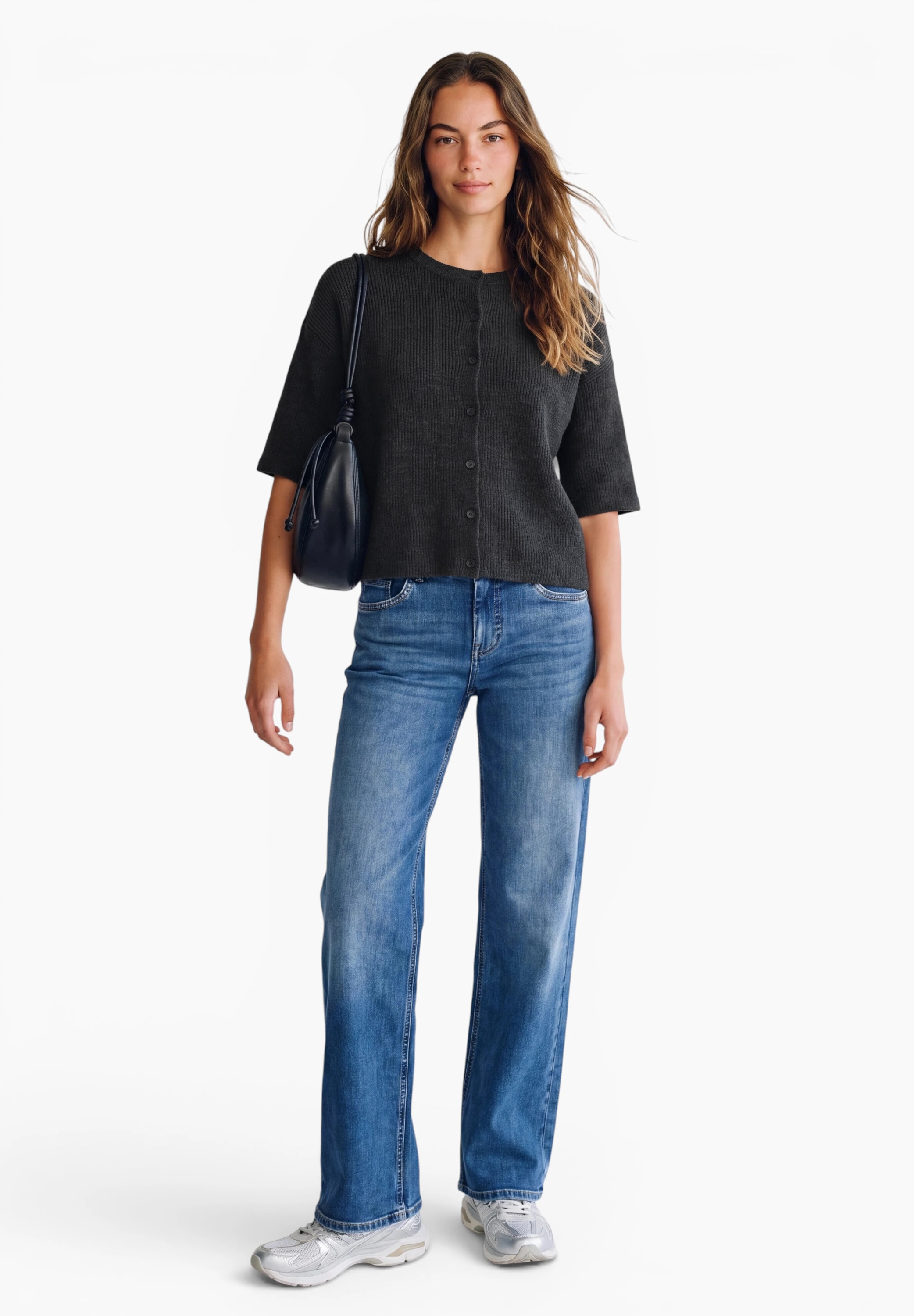 STREET ONE STUDIO Cardigan mit Knopfleiste