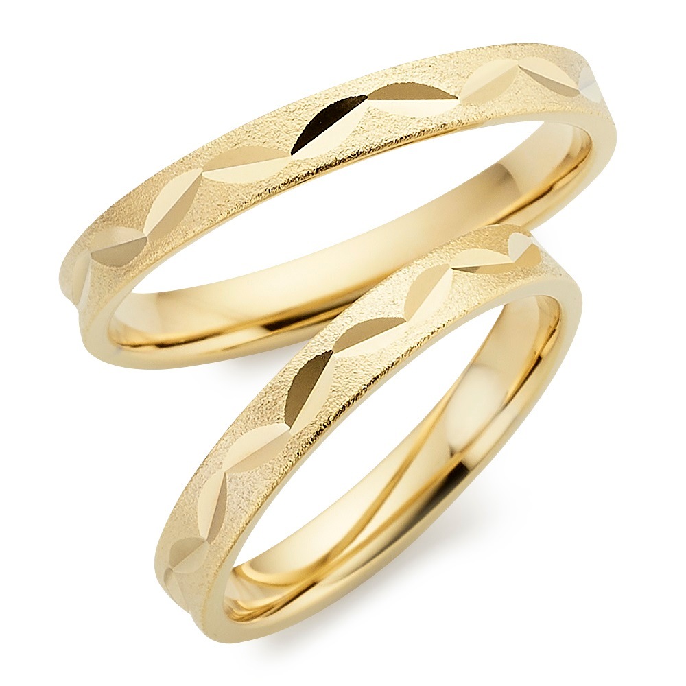 PHÖNIX Damen Trauring "Schmuck Partnerring Ehering Verlobungsring Freundschaftsring", 55, Silber 925 (Sterlingsilber), 3mmgelbgoldfarben, Silber 925