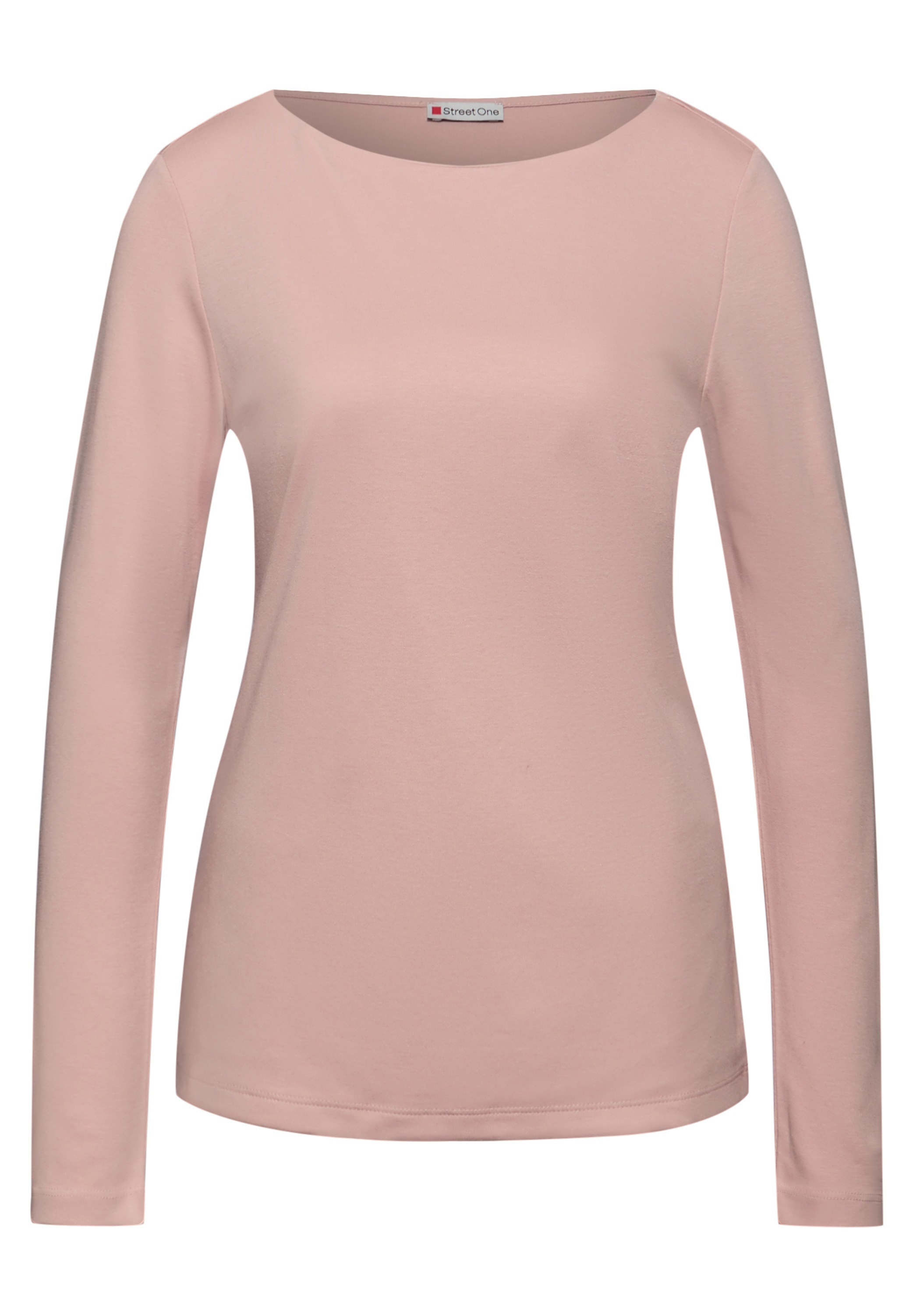 STREET ONE Langarmshirt im soften Baumwoll-Mix
