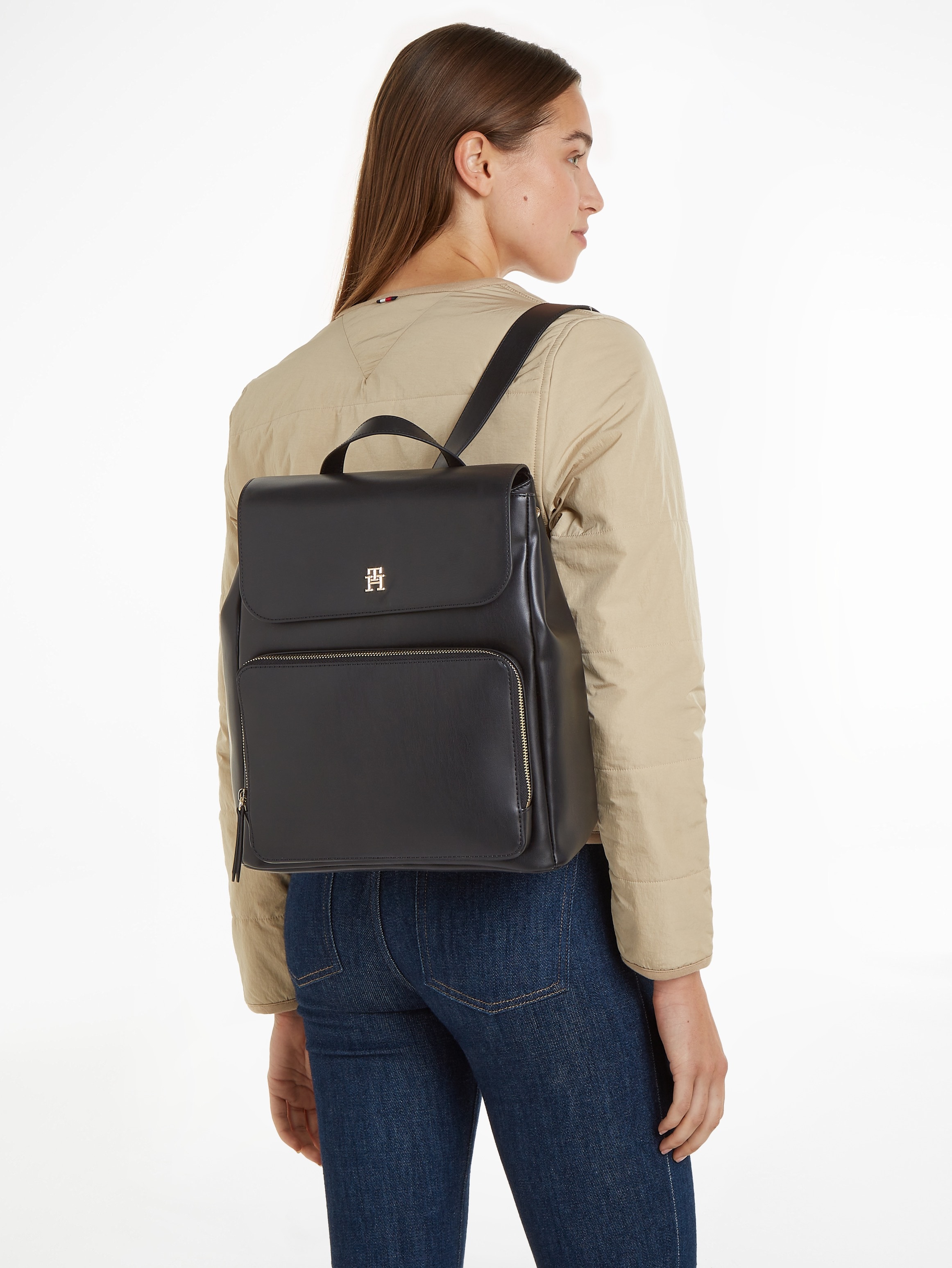 Tommy Hilfiger Rucksack »Women TH SOFT UTILITY BACKPACK PU Backpacks«