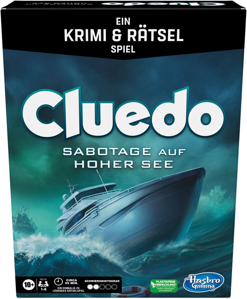 Hasbro Spiel »Cluedo Sabotage auf hoher See«