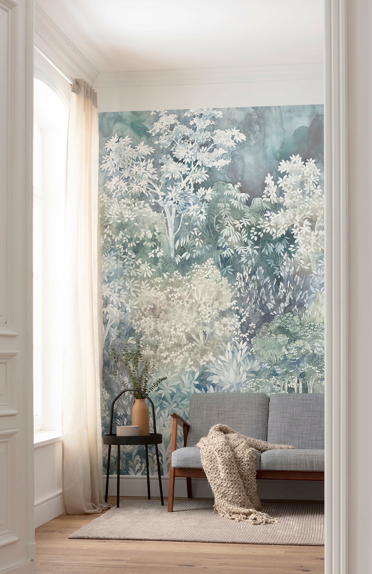 Komar Vliestapete »Digitaldruck Vlies - Forêt Enchantée - Größe 200 x 250 cm«, bedruckt, Wohnzimmer, Schlafzimmer