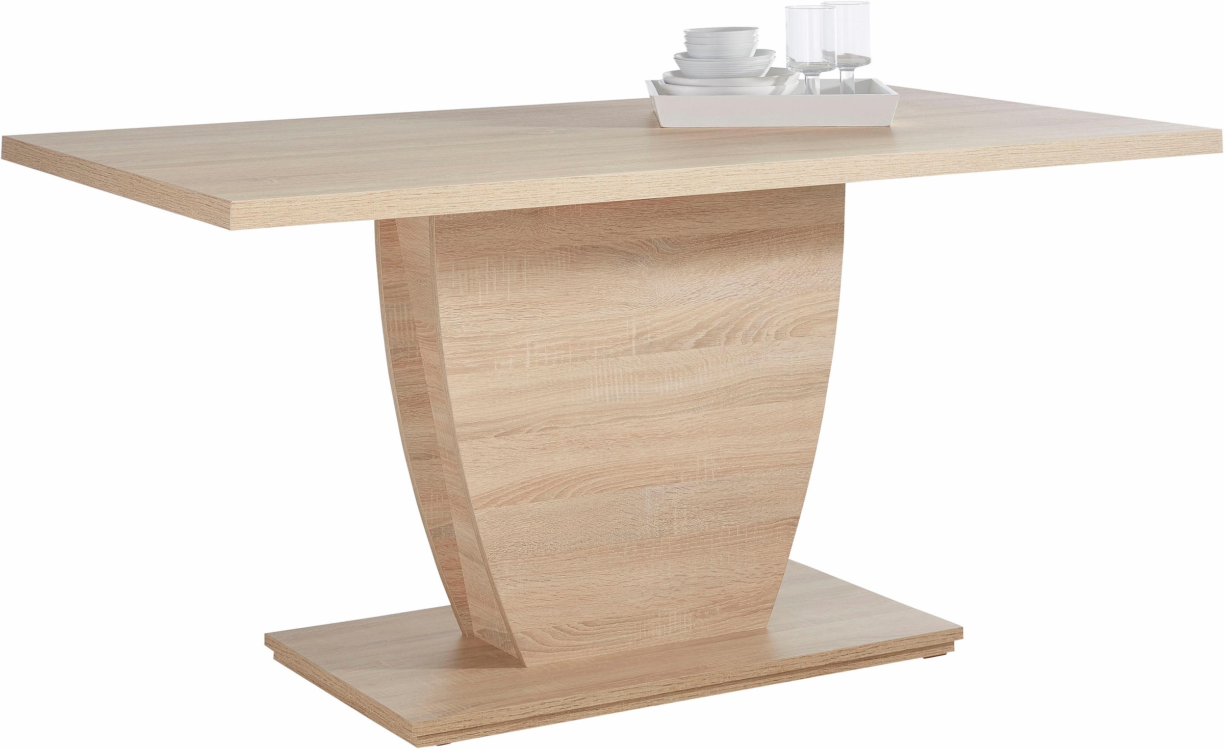 Homexperts Säulen-Esstisch, Breite 140 oder 160 cm