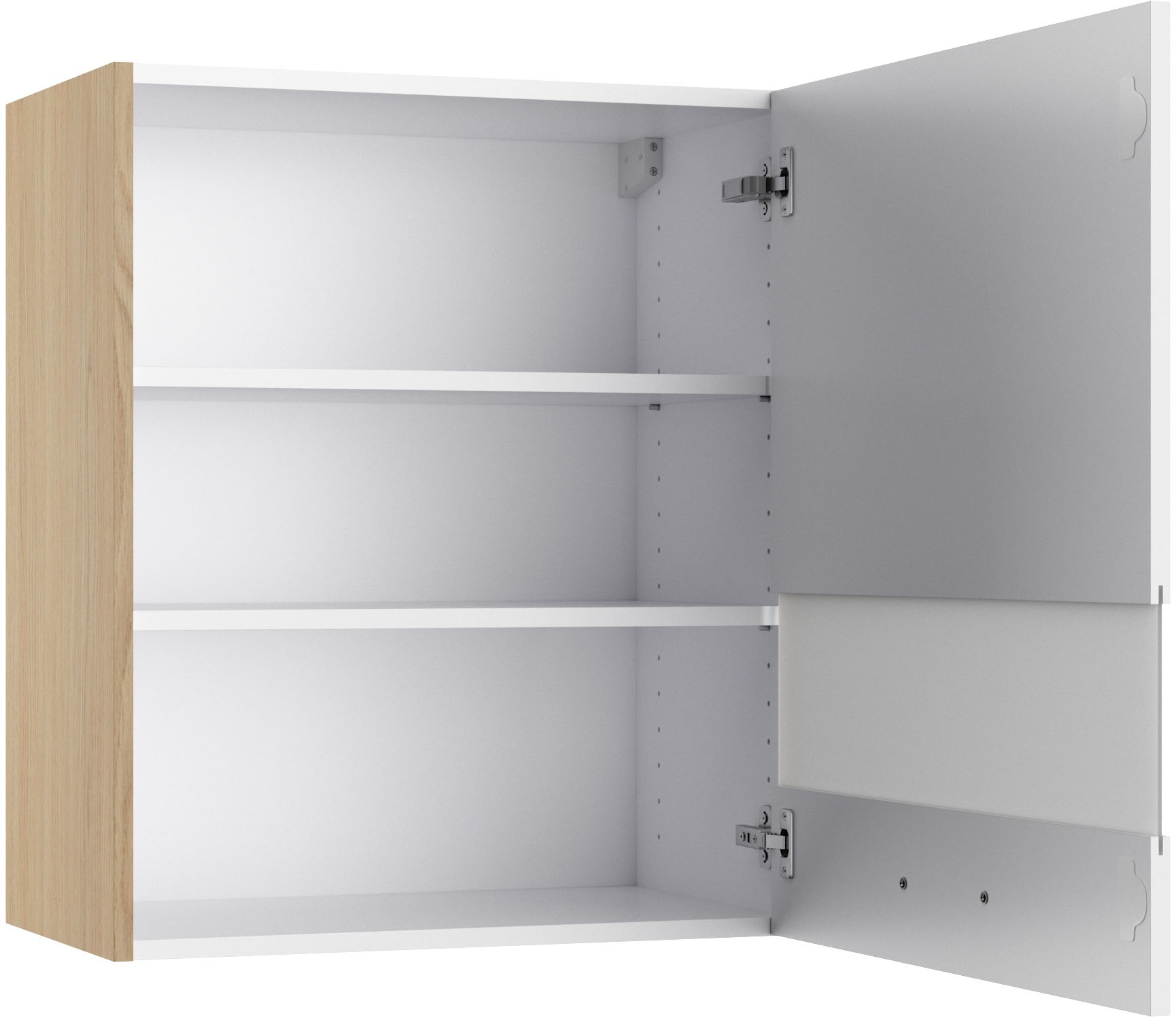 Thumbnail - KOCHSTATION Hängeschrank "KS-Lucy" Breite 60 cm, mit 1 Segmentglastür, 2 Einlegeböden, Soft-Close