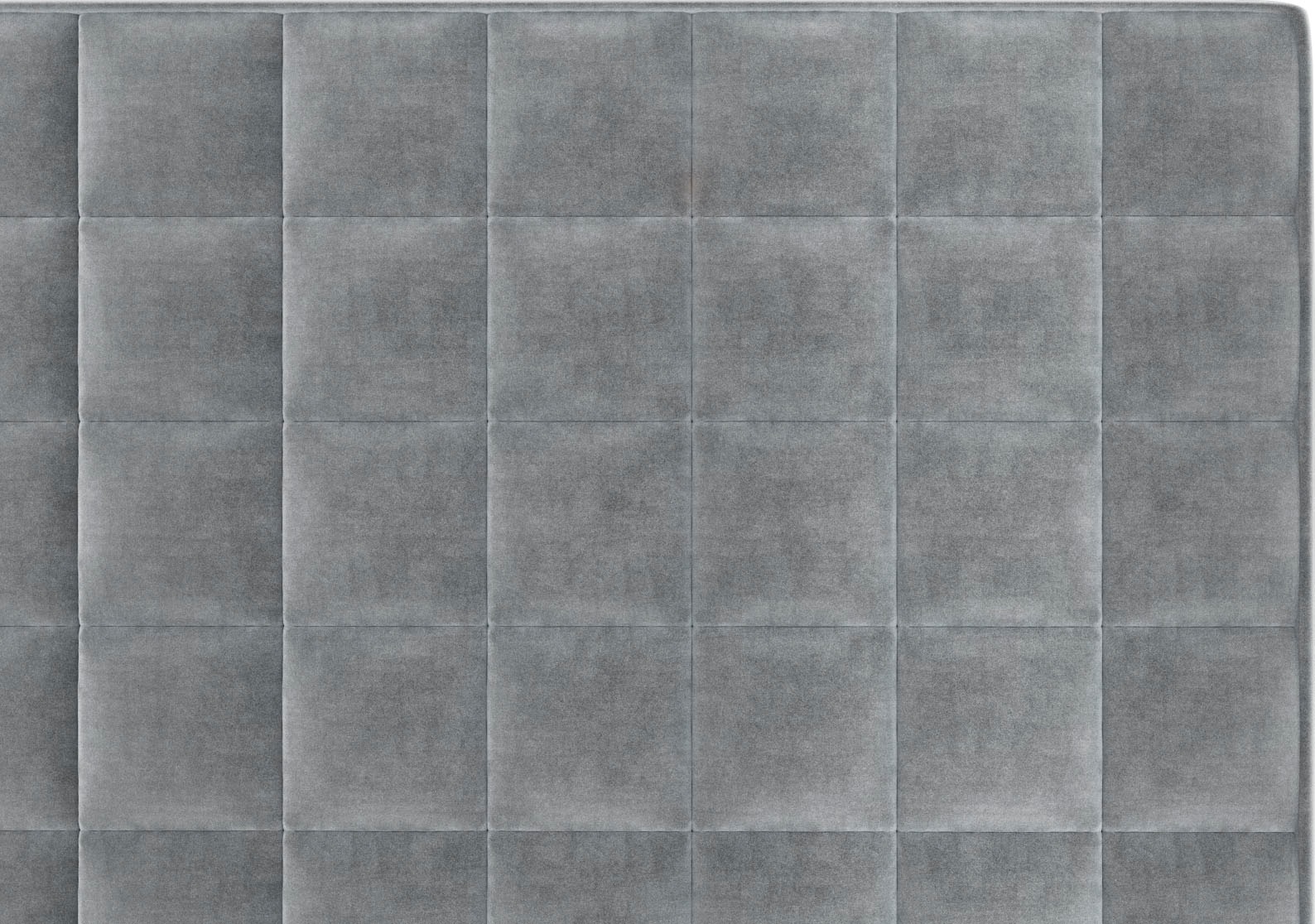 Boxspringbett, grau, B:115cm L:210cm, Bezug: 100% Polyester;Polsterwatte: 100% Polyester, WESTFALIA SCHLAFKOMFORT, Komplettbetten, Boxspringbett, mit Zierkissen, wahlweise mit Topper 2
