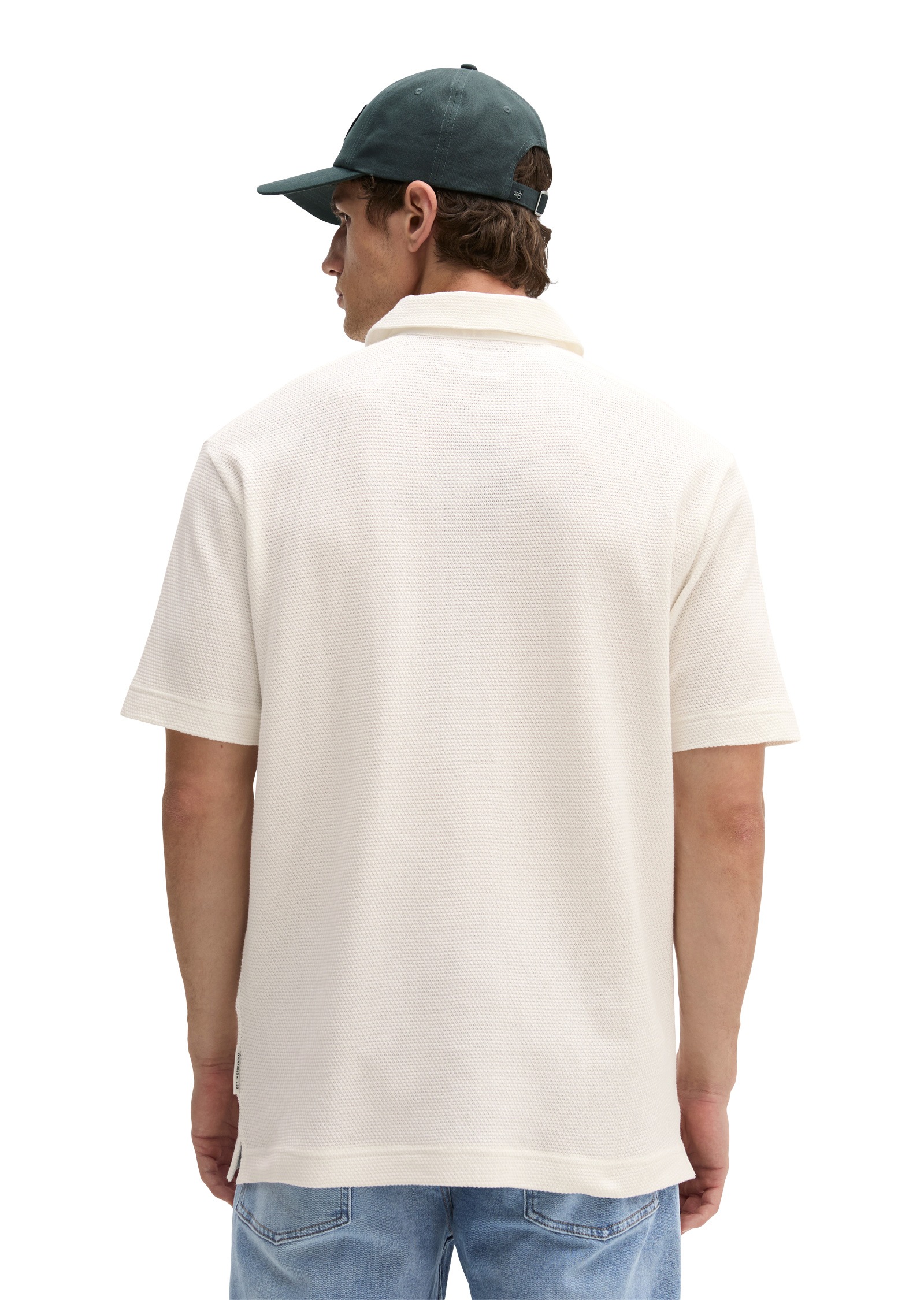 Marc O'Polo Poloshirt »mit feiner Struktur«