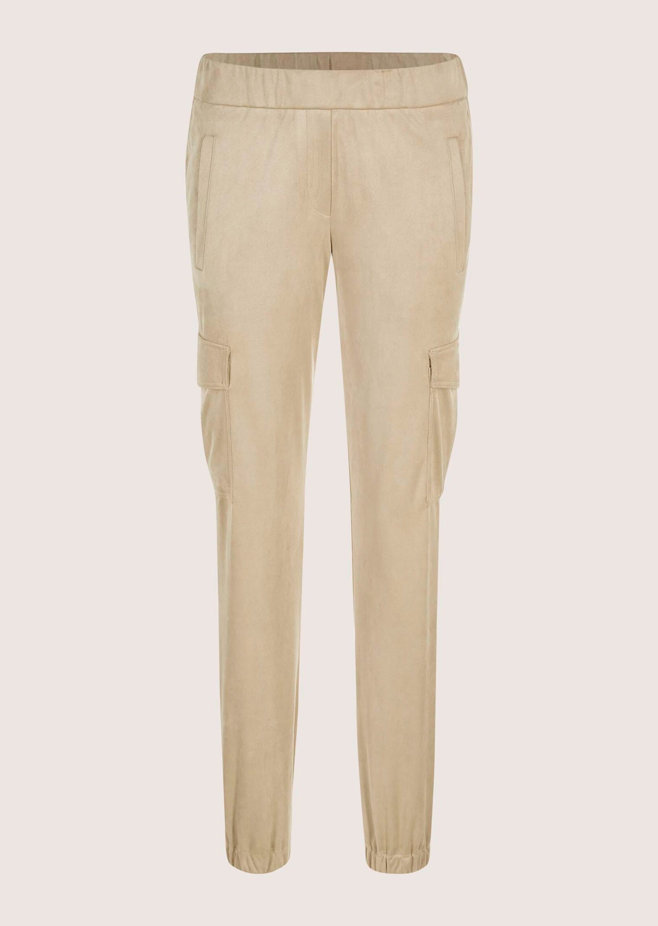 MADELEINE Cargohose "Cargohose Stoffhose in Cargo-Optik" Modische Schlupfhose mit Cargodetails