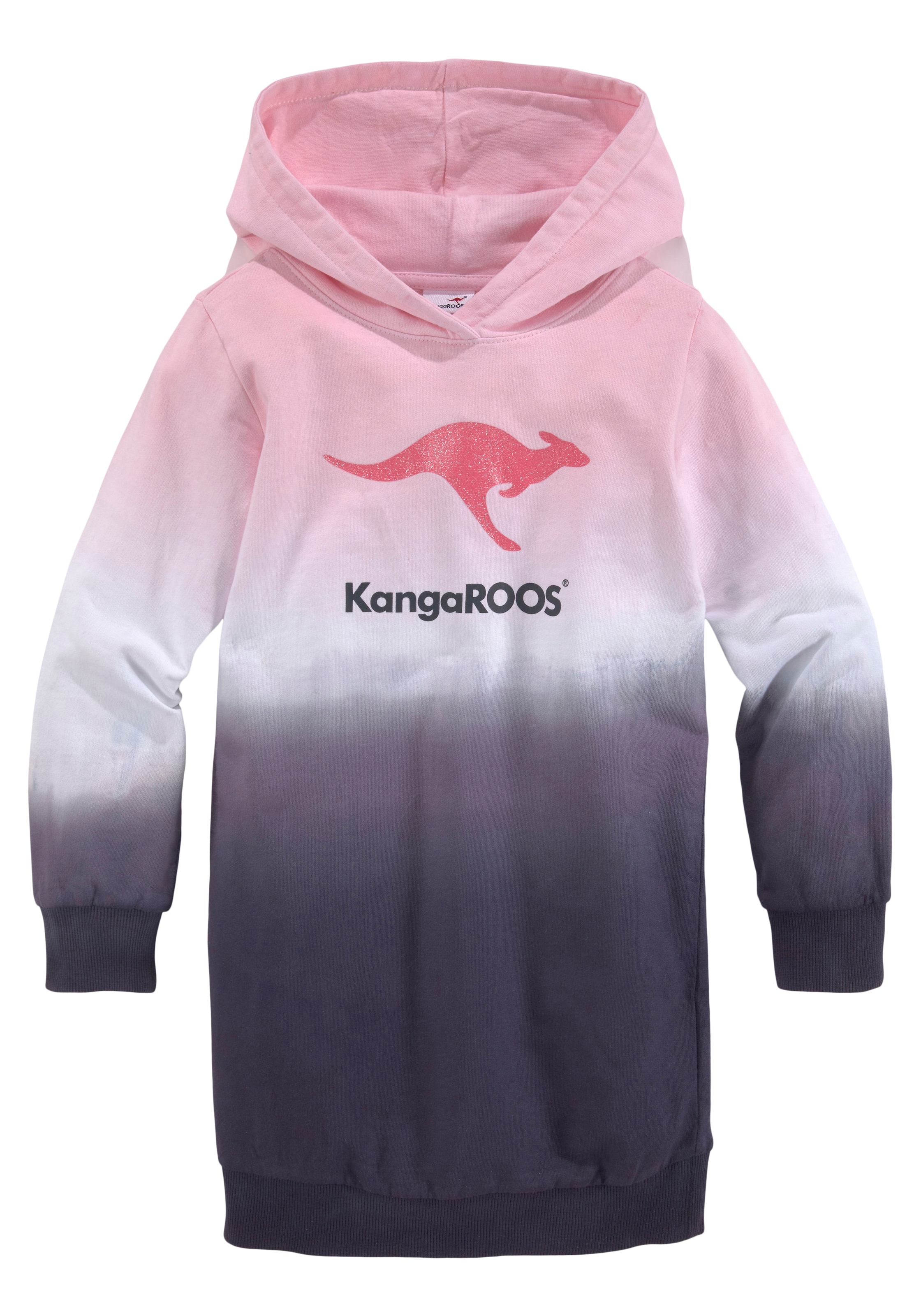 KangaROOS Sweatkleid »für kleine kaufen BAUR Farbverlauf online im Mädchen«, | modischen