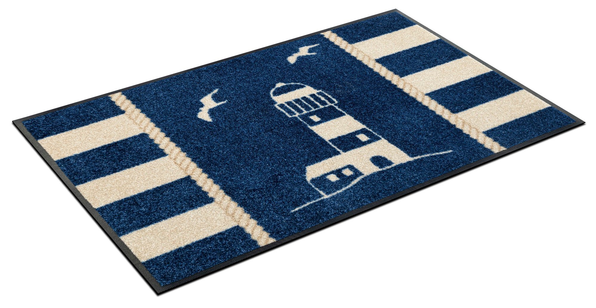 wash+dry by Kleen-Tex Fußmatte "Sea View" rechteckig 7 mm Höhe günstig online kaufen