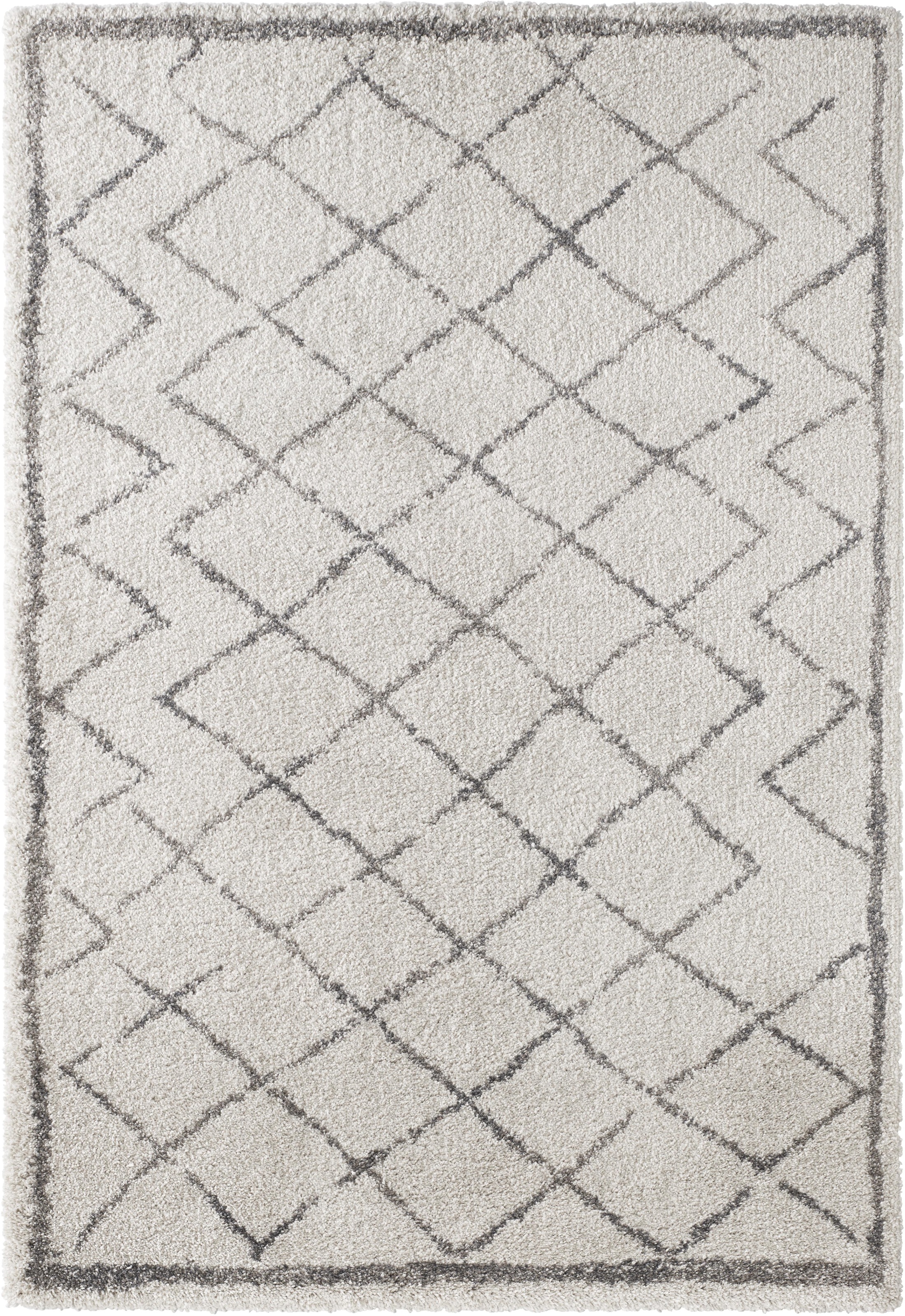 HANSE Home Hochflor-Teppich »Loft«, rechteckig, 35 mm Höhe, Grafisches Design, weicher, dichter Flor, Robust, Pflegeleicht
