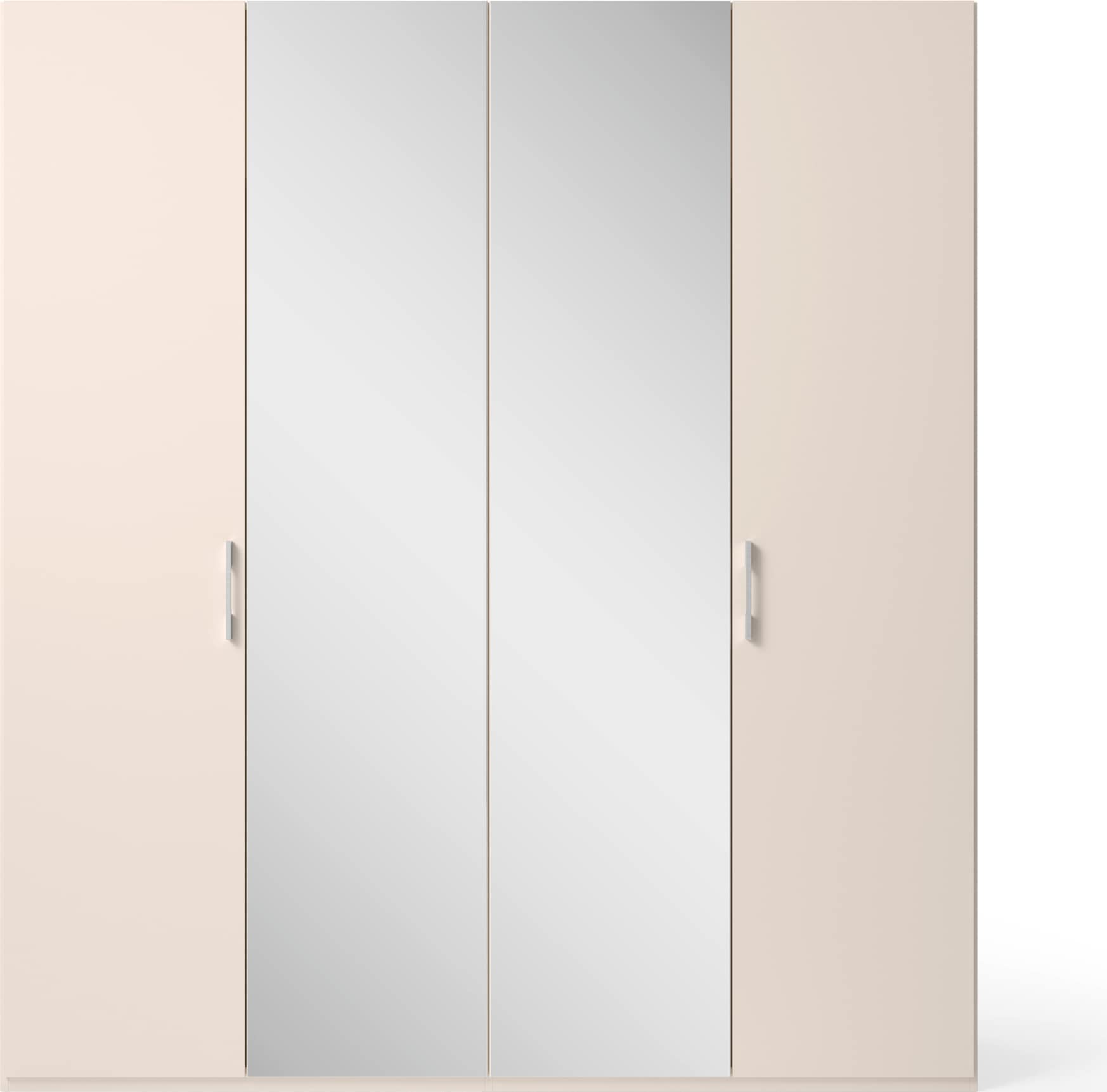 set one by Musterring Drehtürenschrank »Henderson«, mit Spiegel, in 2 Breiten, inkl. Fachböden und Kleiderstangen