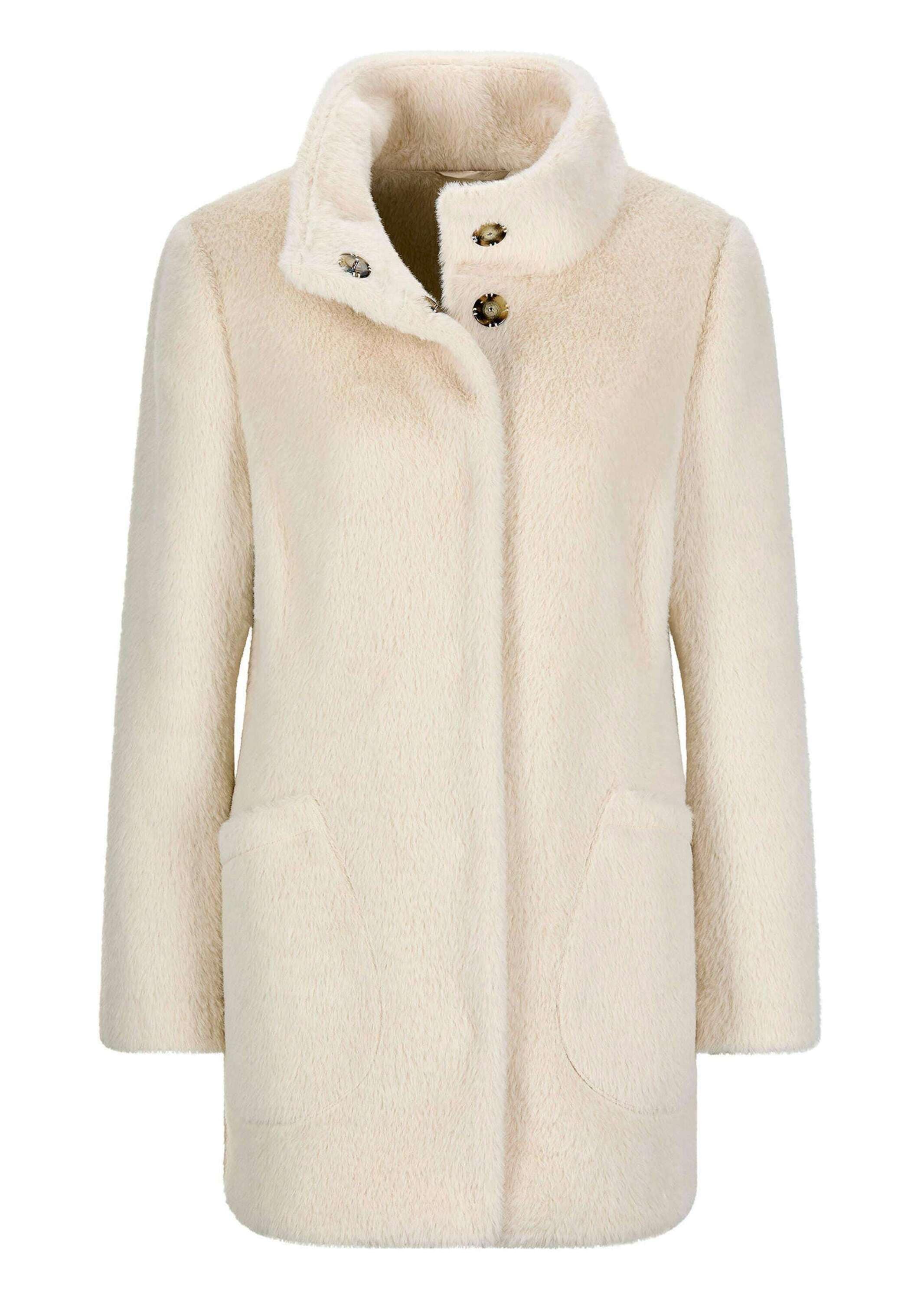 GOLDNER Kurzjacke "Kurzgröße Jacke mit Stehkragen aus Federgarn" günstig online kaufen