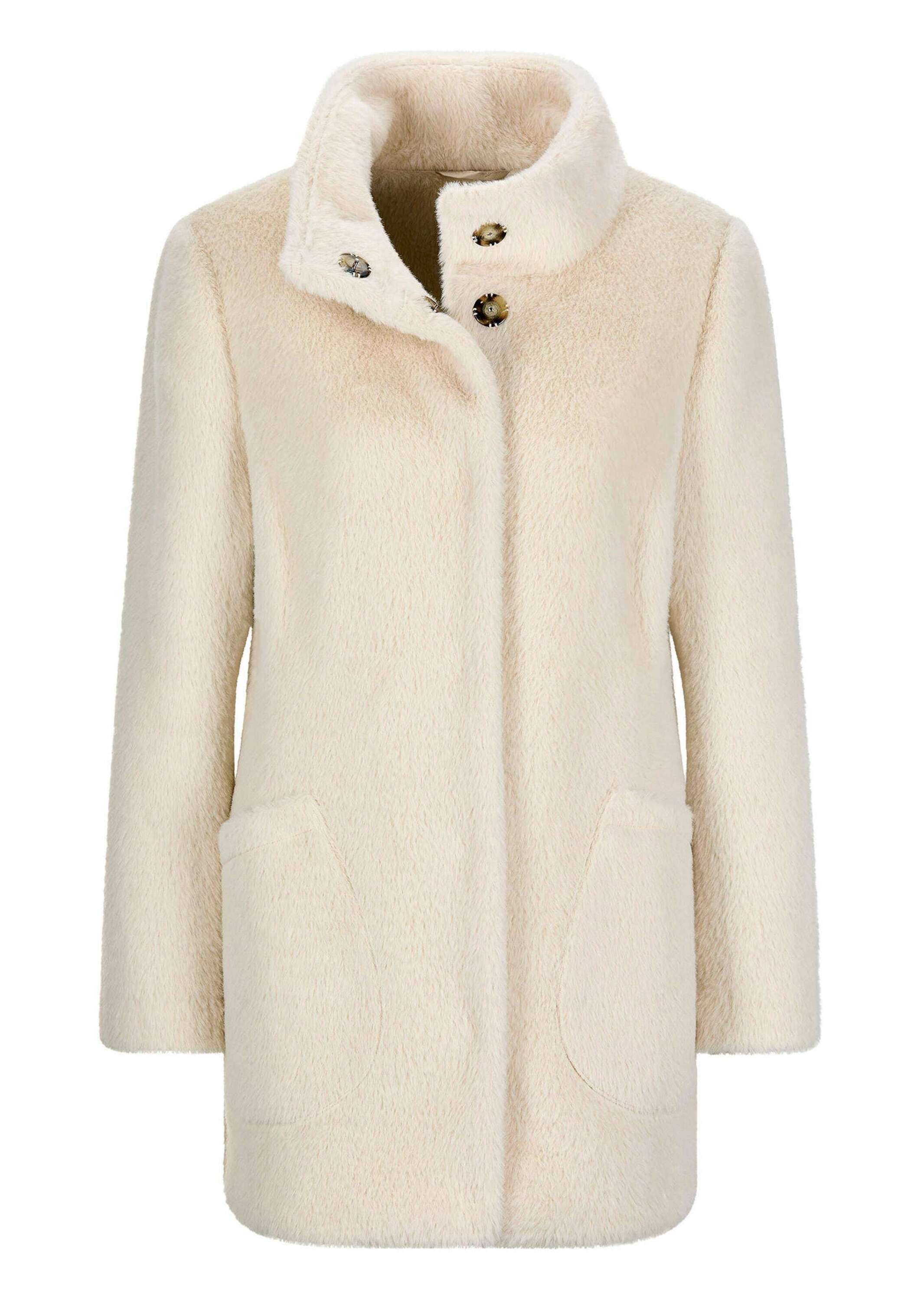 GOLDNER Kurzjacke "Kurzgröße Longjacke mit Stehkragen" hoher Stehkragen günstig online kaufen