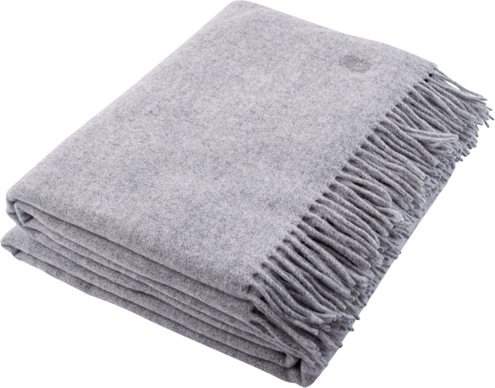 ZOEPPRITZ1828 Wohndecke "Since 1828 Lambswool" klassisch unifarbenes Plaid aus Schurwolle