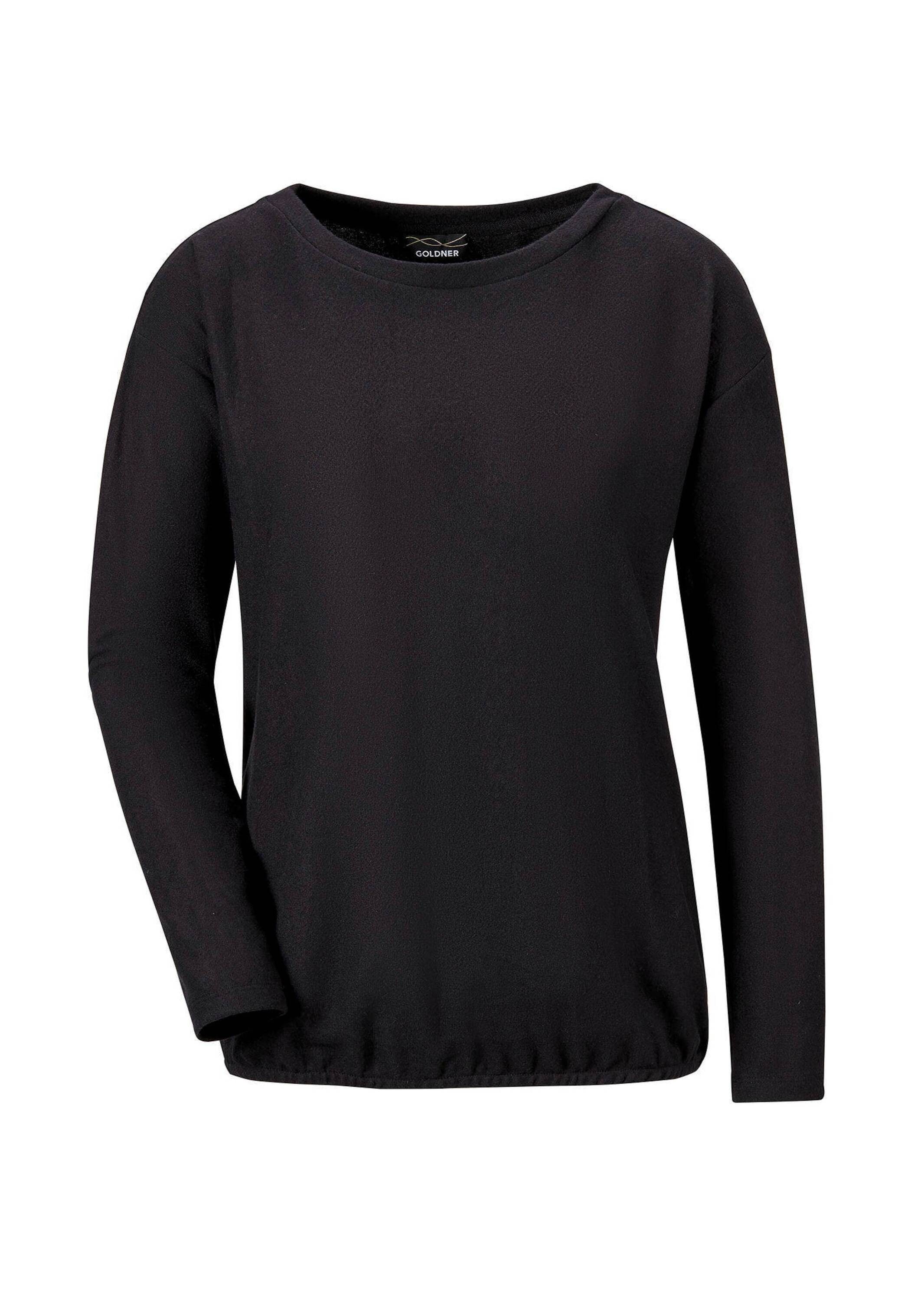 GOLDNER Kurzarmshirt "Shirt" Mit Gummibund am Saum günstig online kaufen