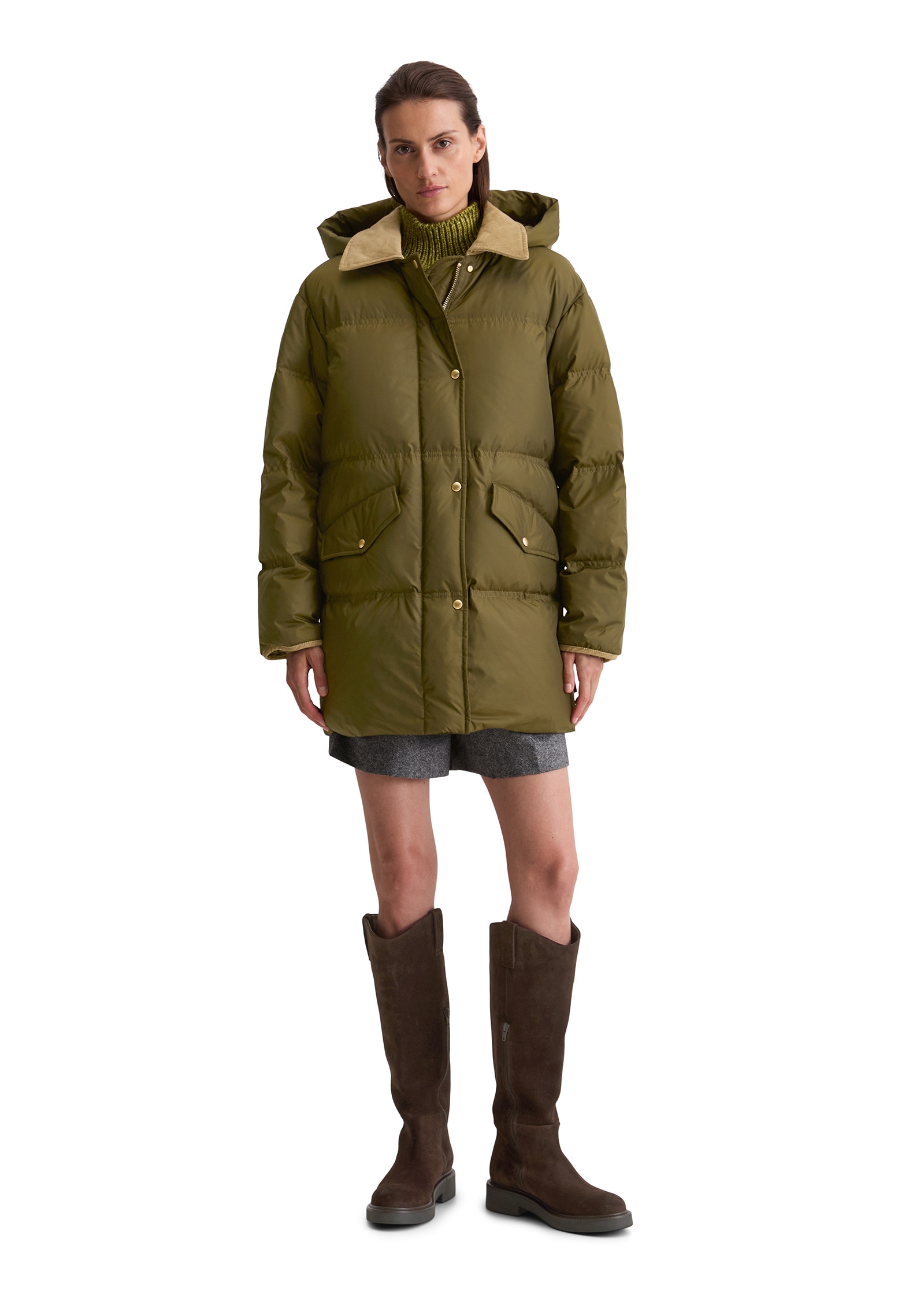 Marc O'Polo Outdoorjacke »aus recyceltem Polyester«