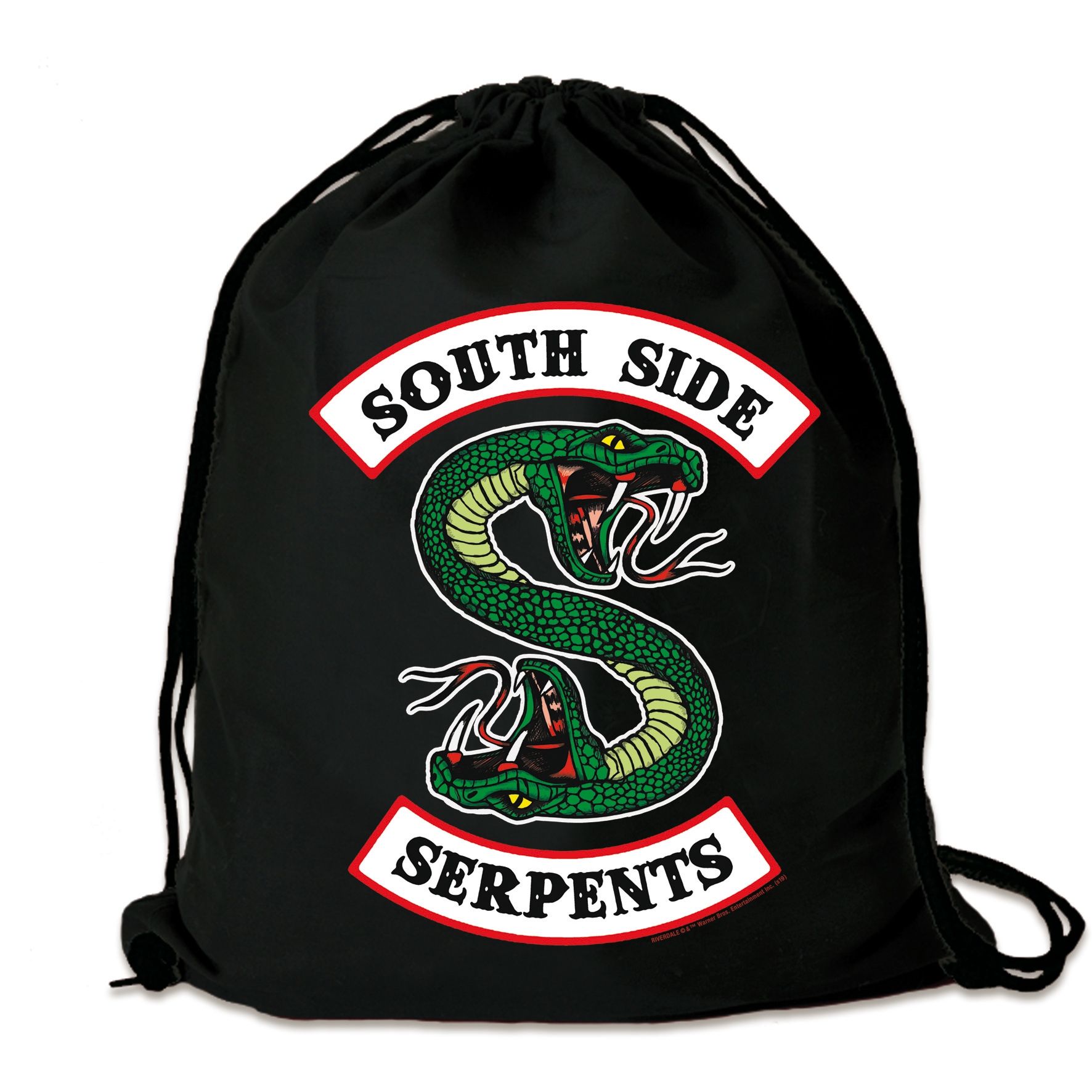 LOGOSHIRT Kulturbeutel »Riverdale - South Side Serpents«, mit Schlangenprint