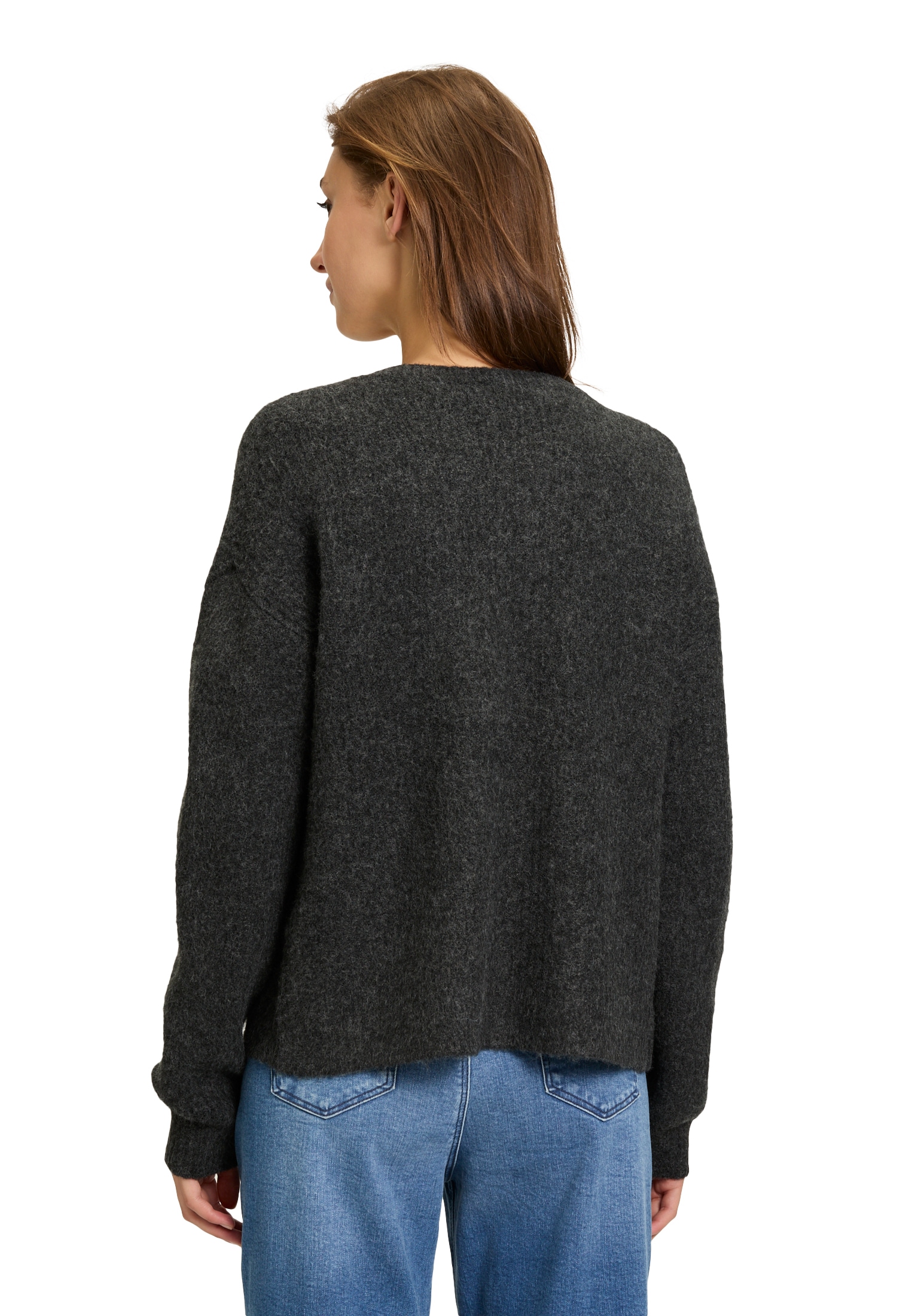 Cartoon Strickjacke »Cartoon Strick-Cardigan mit Taschen«, Struktur