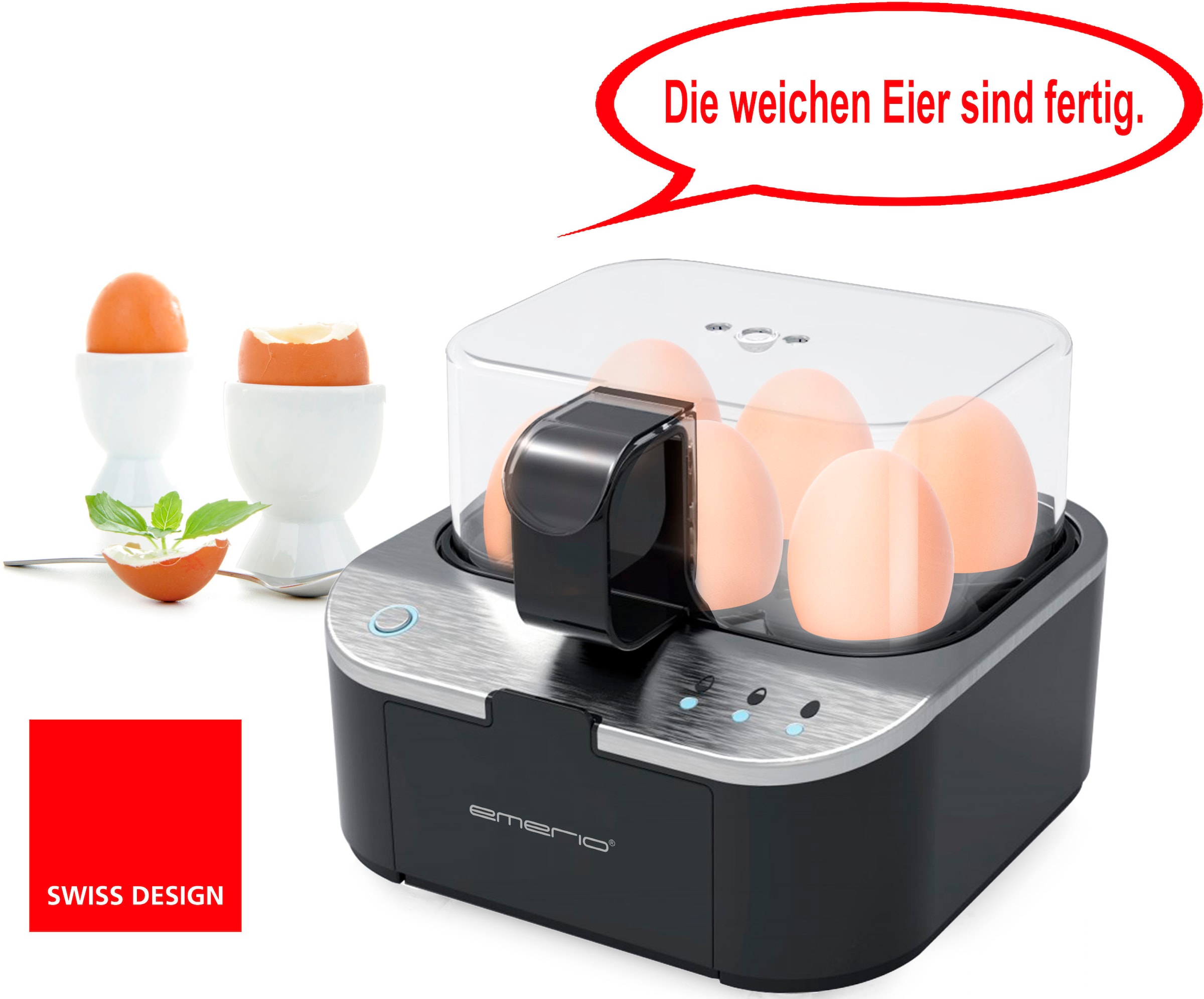 Emerio Eierkocher "EB-123177", für 6 St. Eier, 400 W