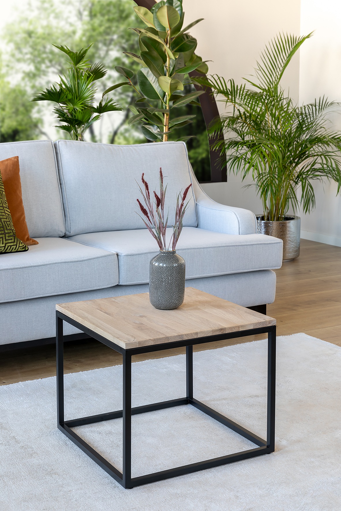 Fink Couchtisch "Novara", (1 St.), quadratisch, 55x55x45 günstig online kaufen