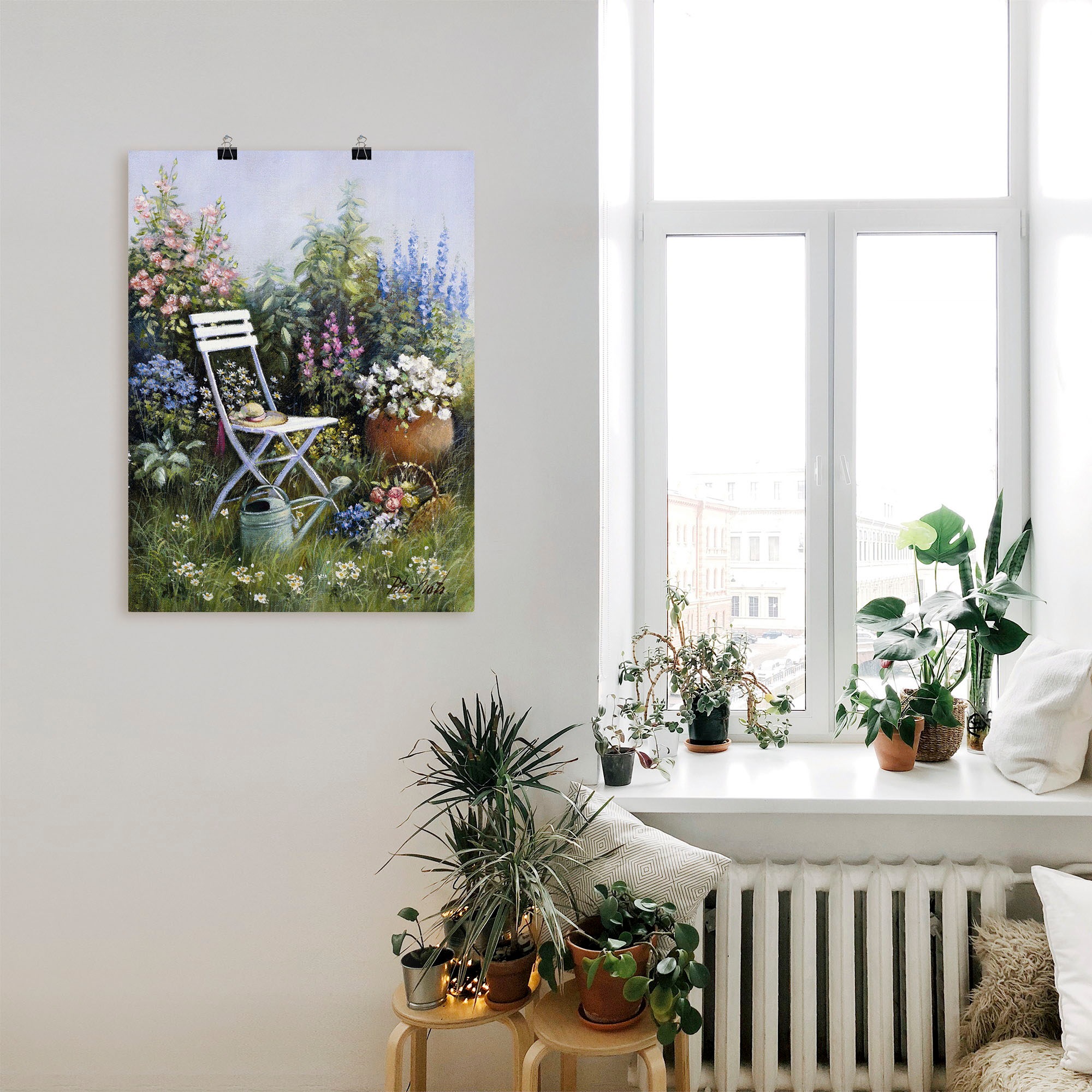 Artland Wandbild "Unvergesslich" Garten 1 Stk. tlg. als Leinwandbild, Poste günstig online kaufen