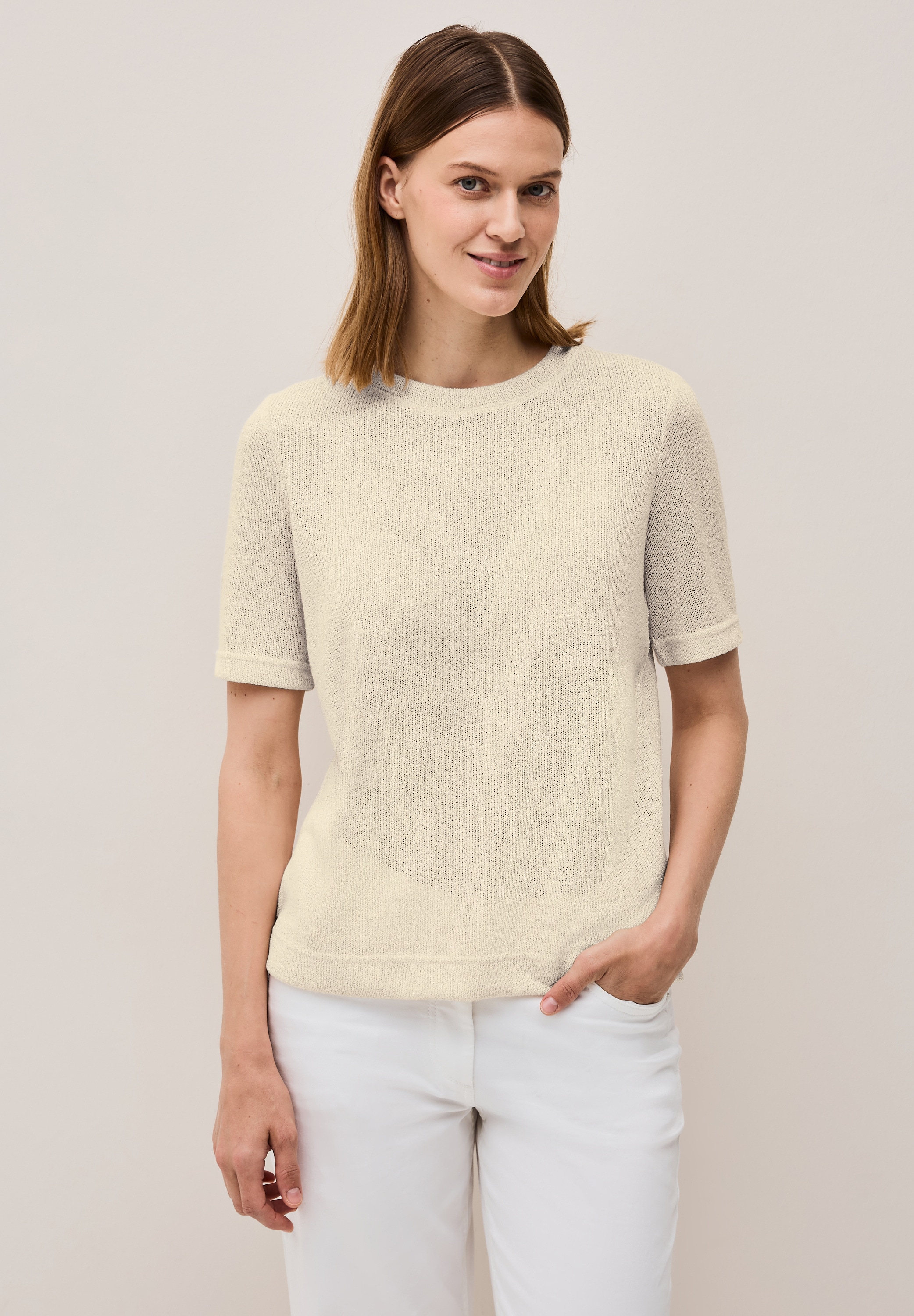 Cecil T-Shirt, mit Glitzer-Detail günstig online kaufen