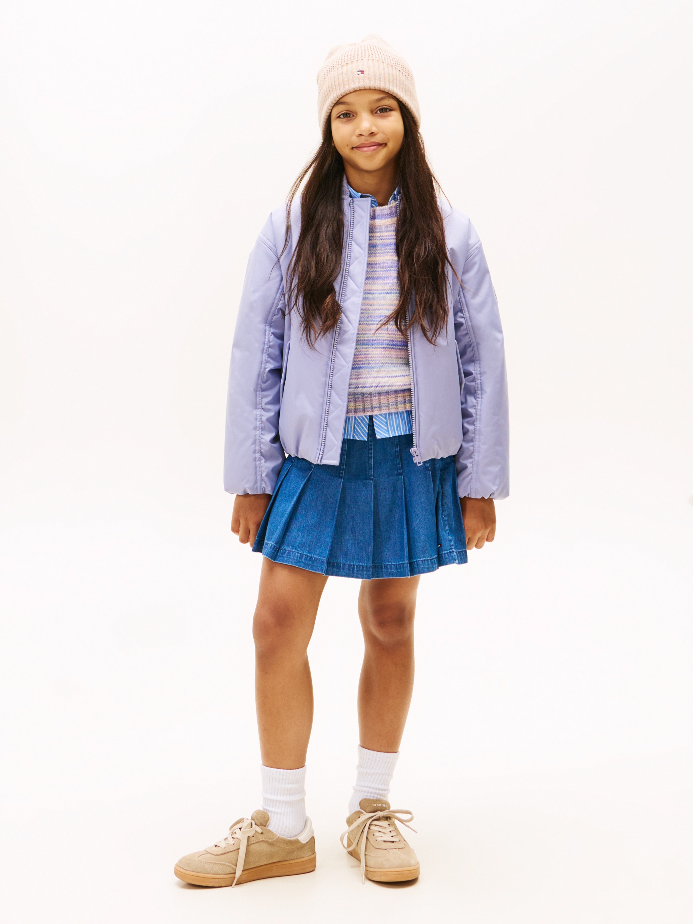 Thumbnail - Tommy Hilfiger Bomberjacke "PADDED BOMBER" ohne Kapuze Regular fit, für Kinder bis 16 Jahre