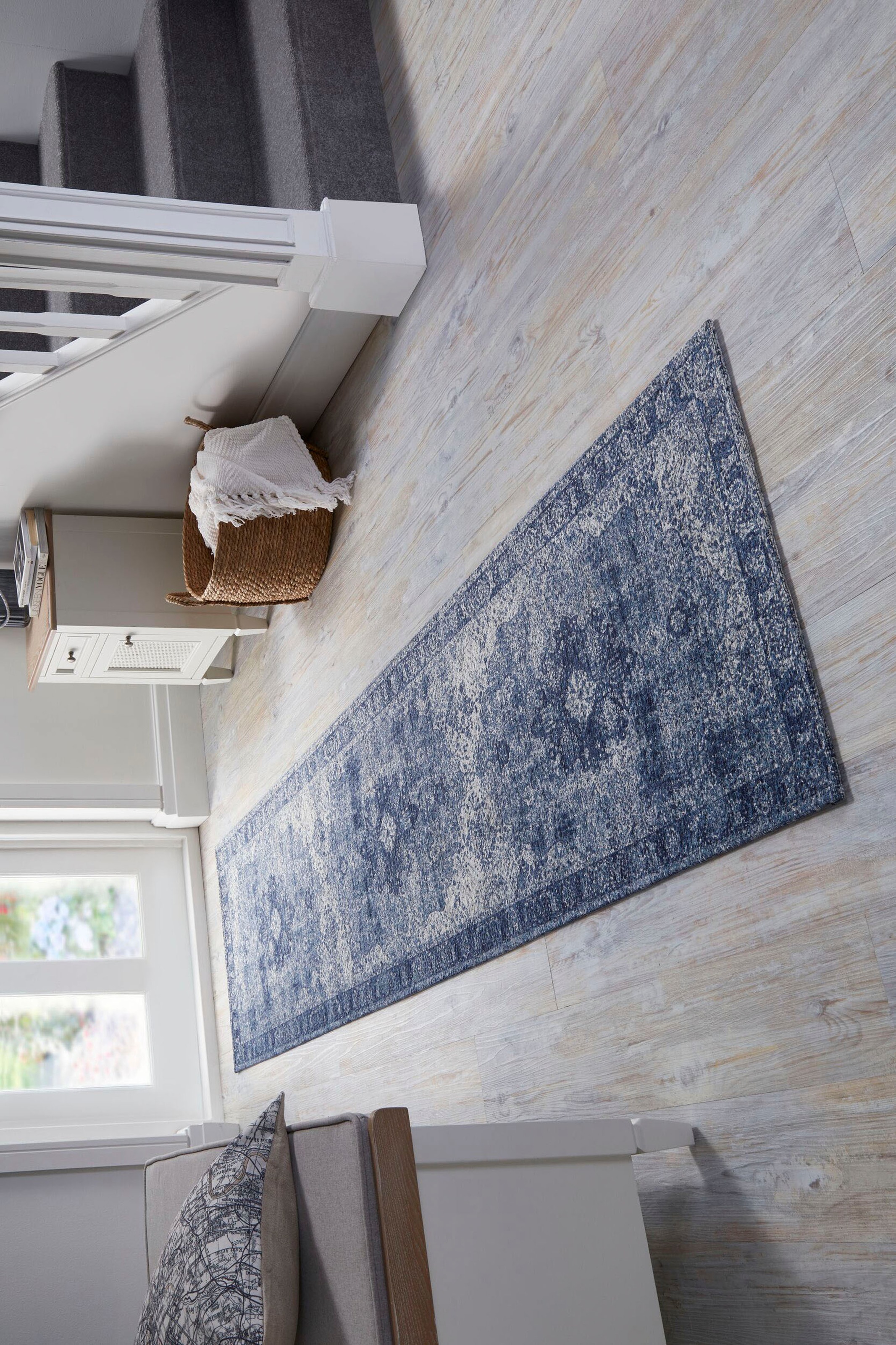 FLAIR RUGS Läufer "Antique Vintage-Muster," rechteckig 4 mm Höhe Chenille S günstig online kaufen