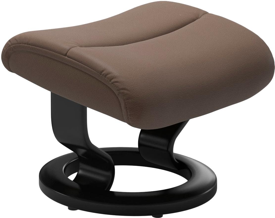 Thumbnail - Stressless Relaxsessel "View", (Set, Relaxsessel mit Hocker), mit Classic Base, Größe M,Gestell Schwarz