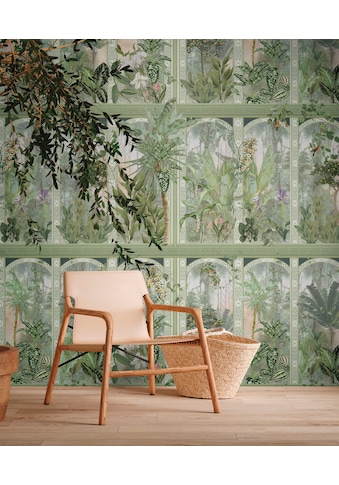 living walls Fototapetas »Dschungeltapete Floral« m...