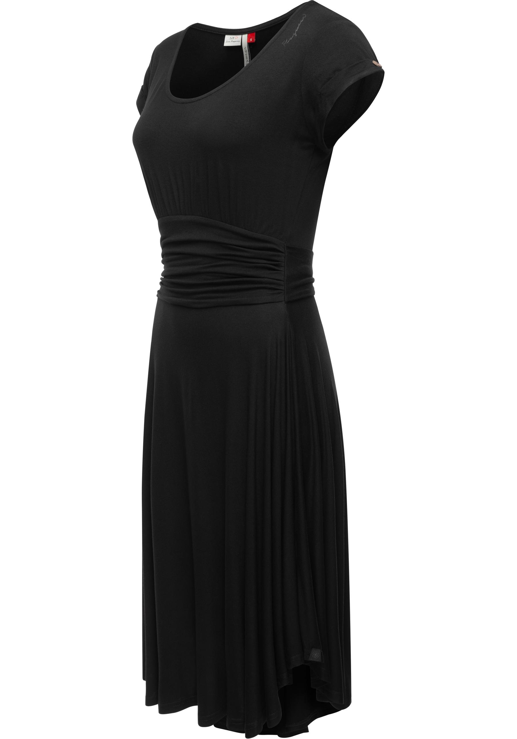 Ragwear Sommerkleid "Yvone Solid", leichtes Jersey-Kleid mit Taillengürtel günstig online kaufen