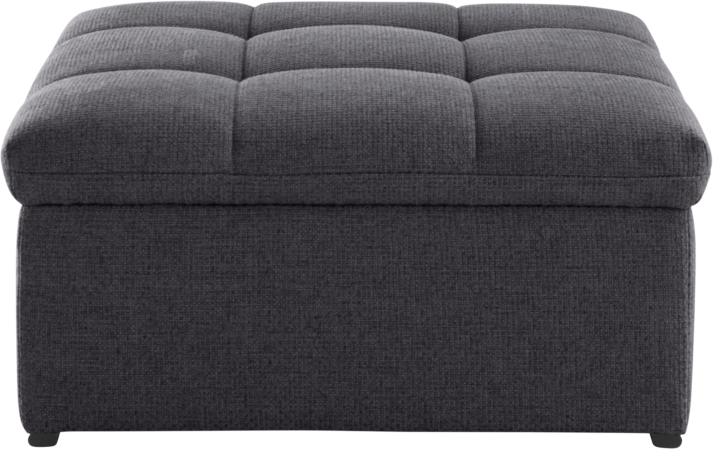 DOMO collection Sitzhocker "Lagoa moderne Steppung im Sitz, elegant und zeitlos, B/T 87/87cm" in großer Farbauswahl